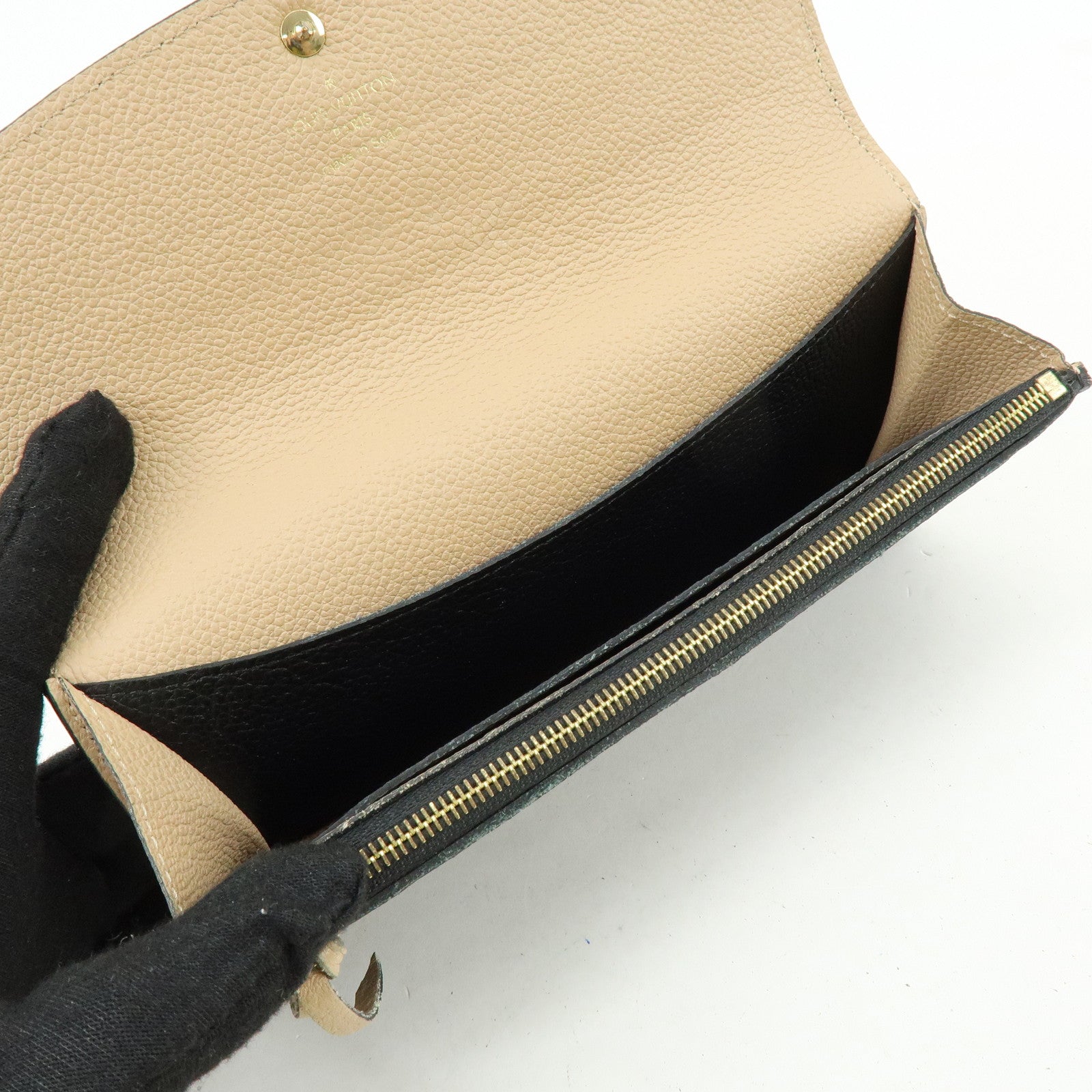 Louis Vuitton Monogram Empreinte Portefeuille Emilie Wallet M62369