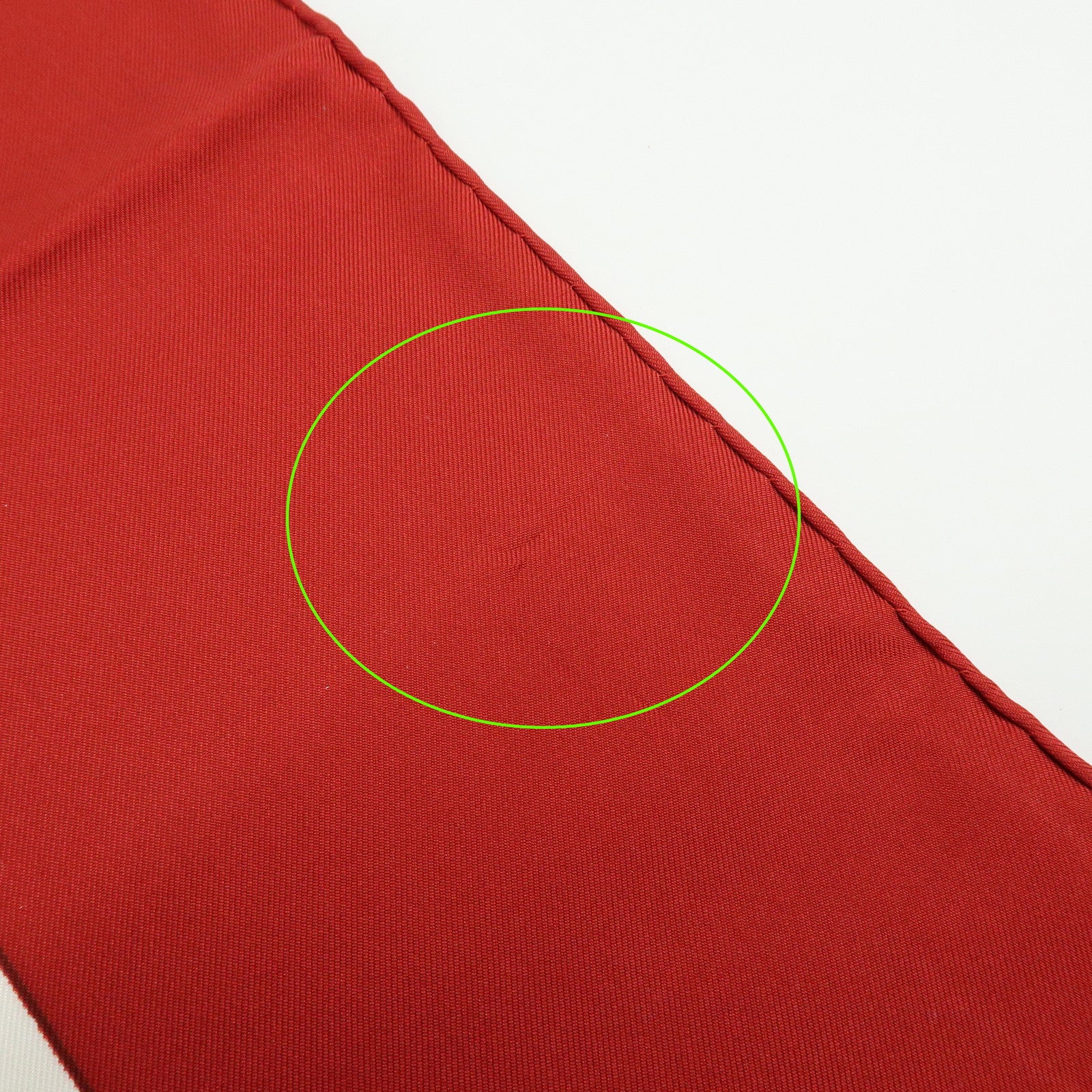 HERMES Carre 90 Silk 100% BRIDES DE GALA Scarf Red Gold