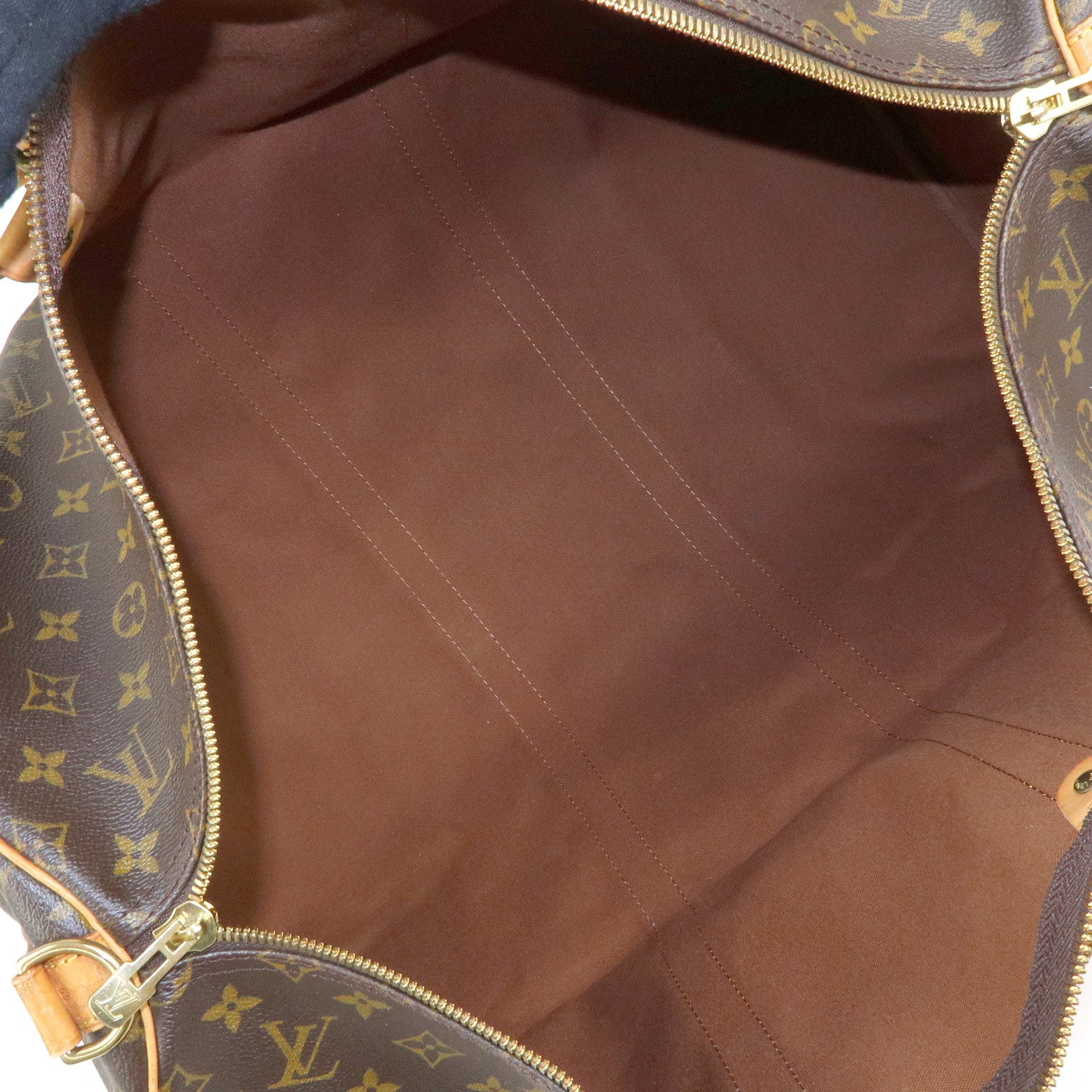 Louis Vuitton Monogram Keep All Bandouliere 55 Boston Bag M41414