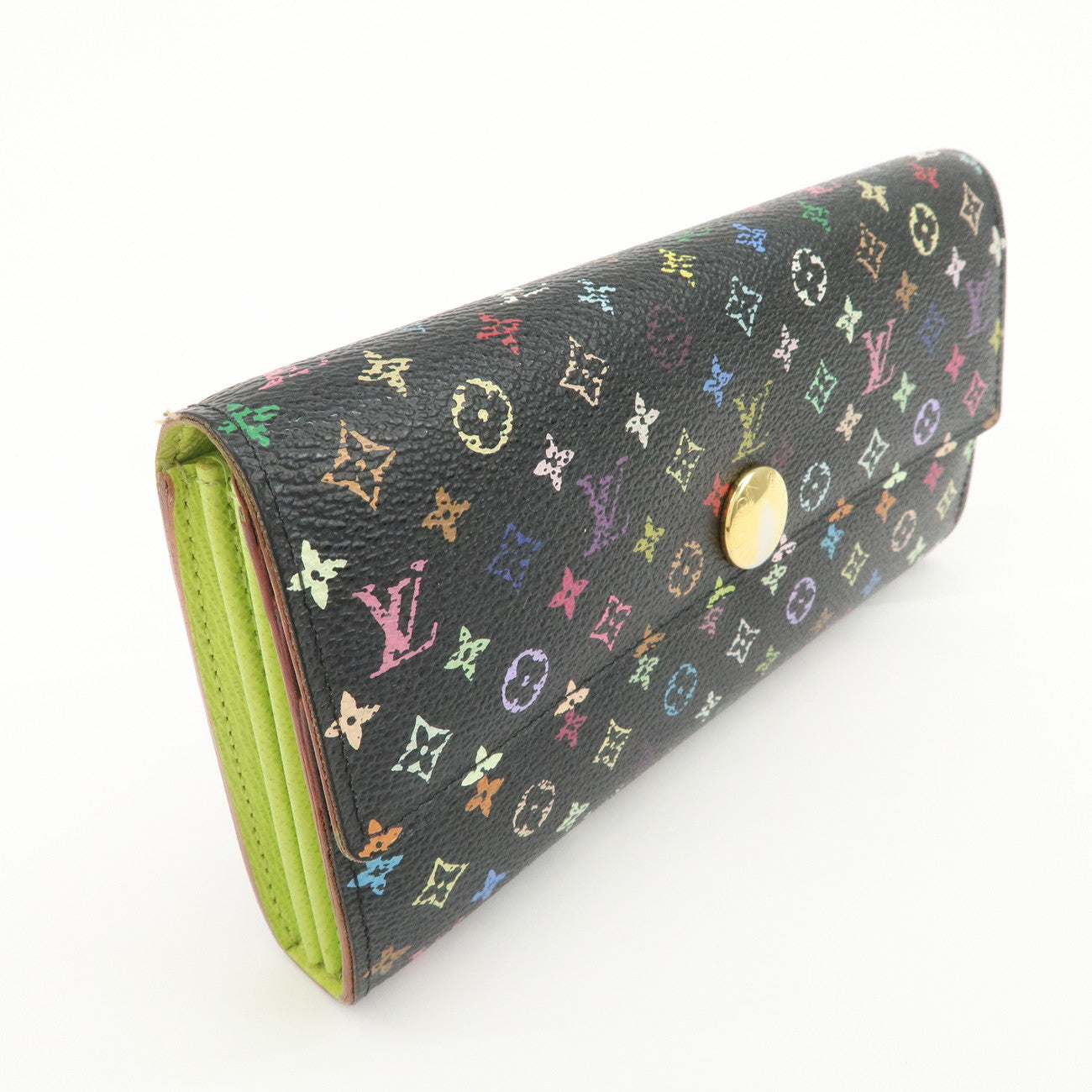 Louis Vuitton Monogram MultiColor Portefeuille Sarah Wallet M93748