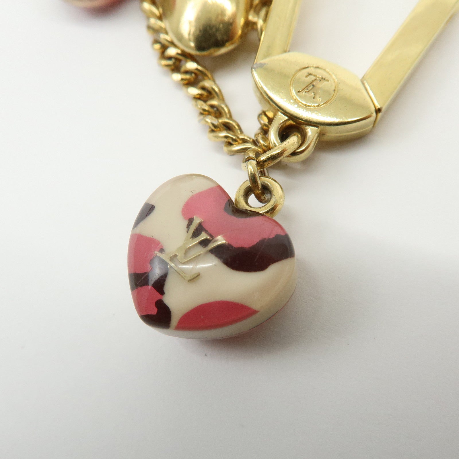 Louis Vuitton Wild At Heart Porte Cles Bag Charm Leopard M66263