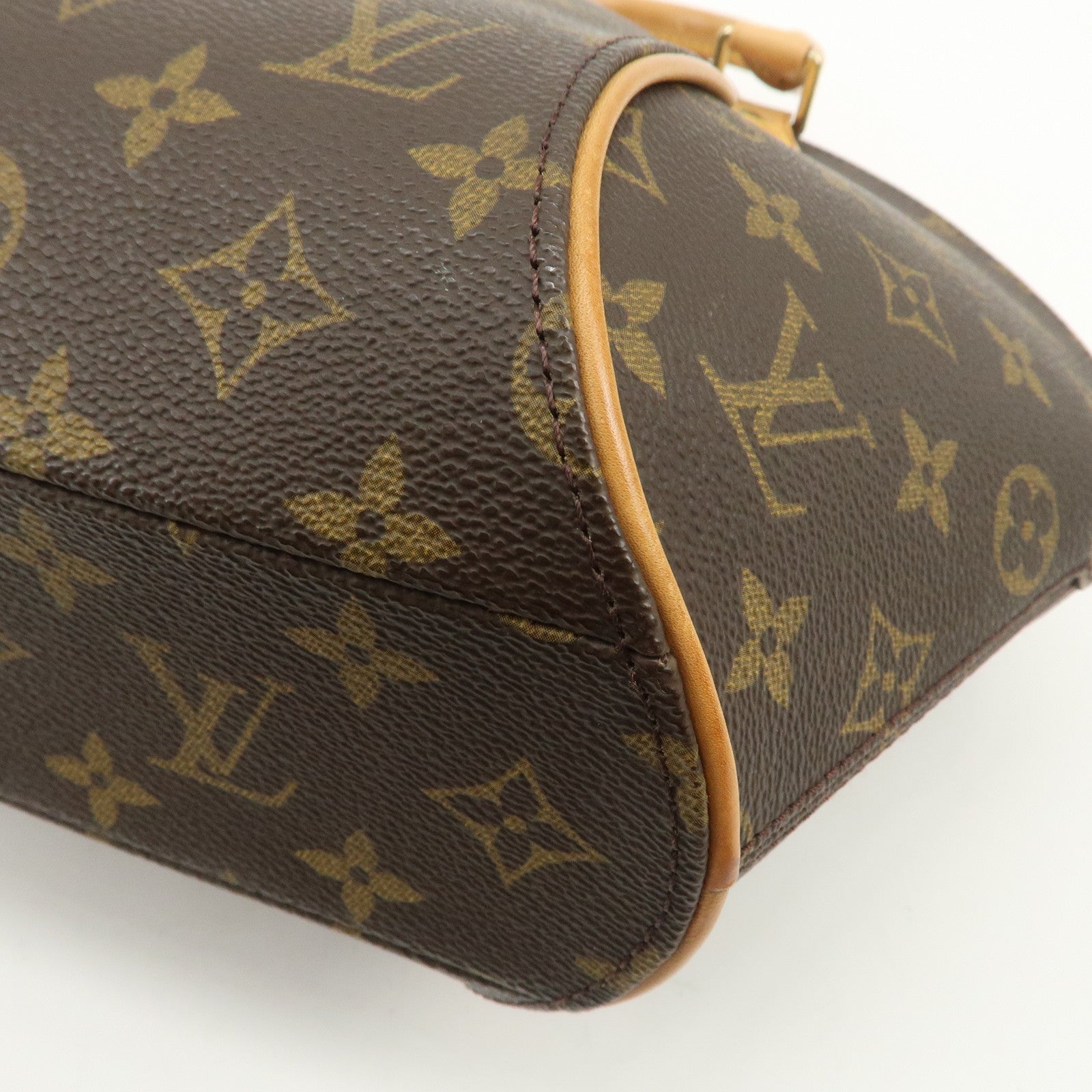 Louis Vuitton Monogram Canvas Ellipse PM Hand Bag Brown M51127