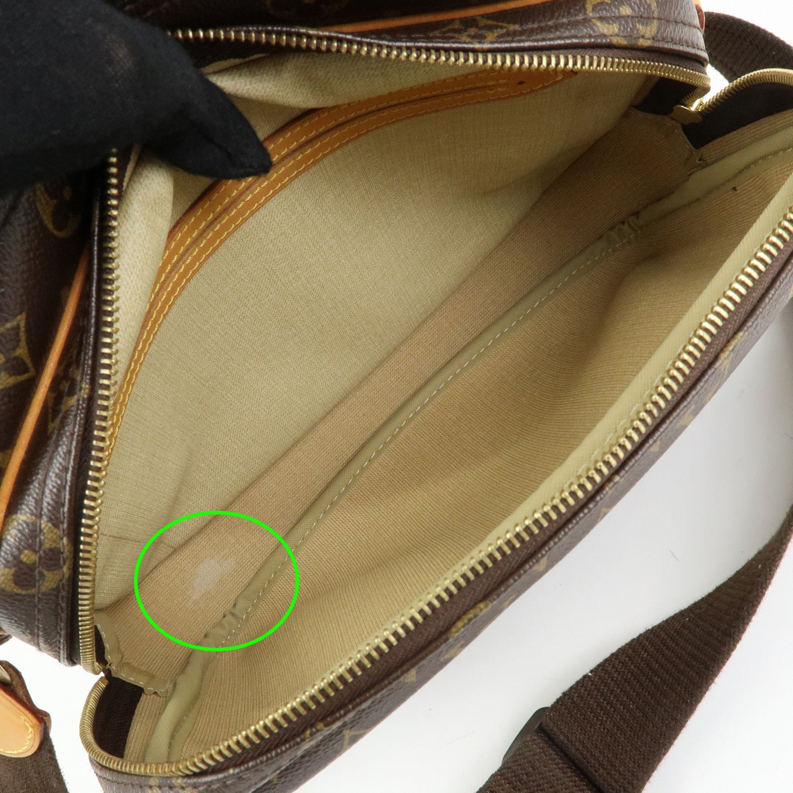 Louis Vuitton Monogram Reporter PM Shoulder Crossbody Bag M45254