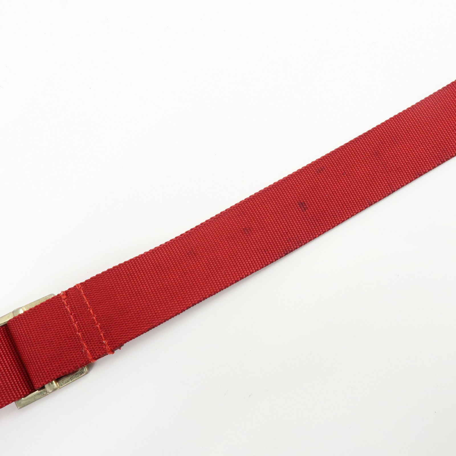 GUCCI GG Canvas Leather Shoulder Bag Beige Red 019・0348・200047