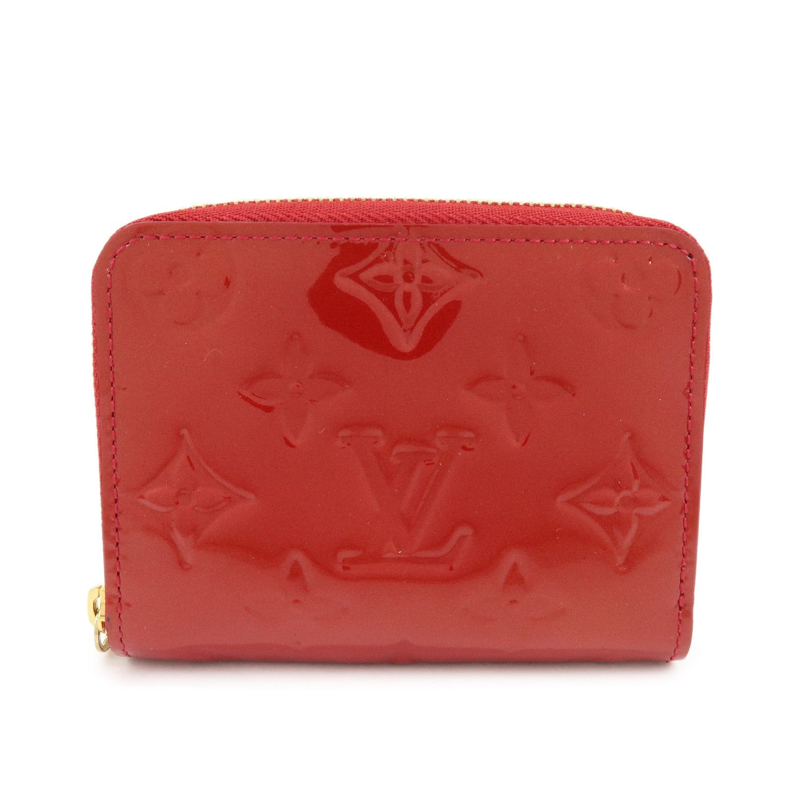 Louis Vuitton Monogram Vernis Zippy Coin Purse Pomme d'Amour M93608
