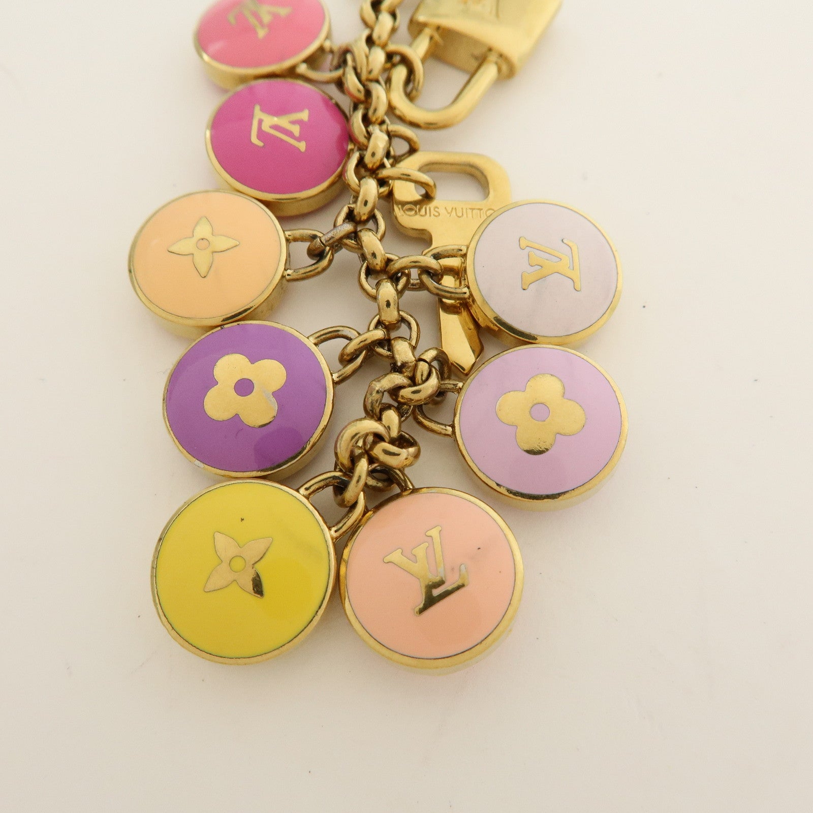 Louis Vuitton Porte Cles Pastilles Metal Bag Charm Key Chain M65646