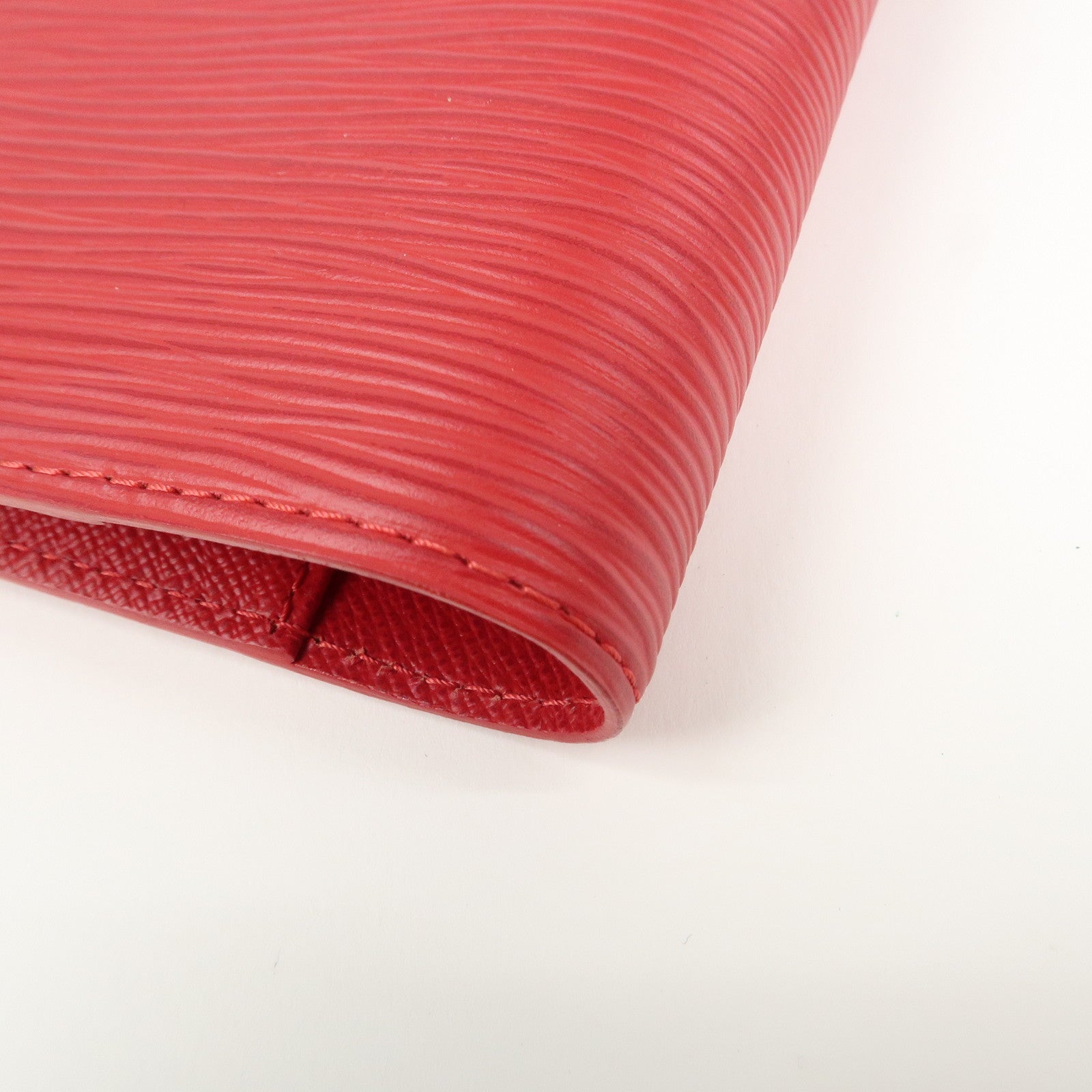 Louis Vuitton Epi Leather Agenda PM Planner Cover Rouge R2005E