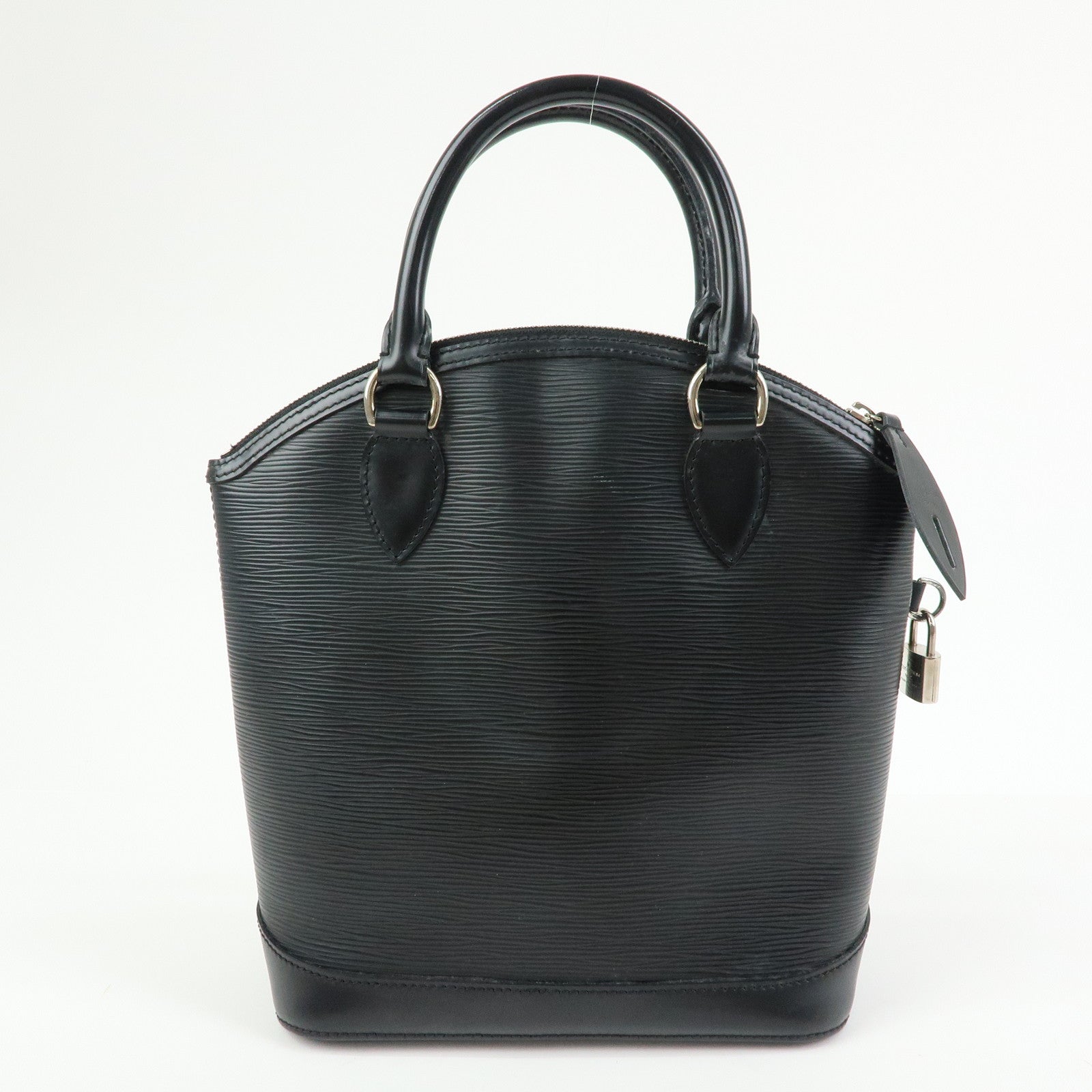 Louis Vuitton Epi Leather Lock It Hand Bag Noir M42292