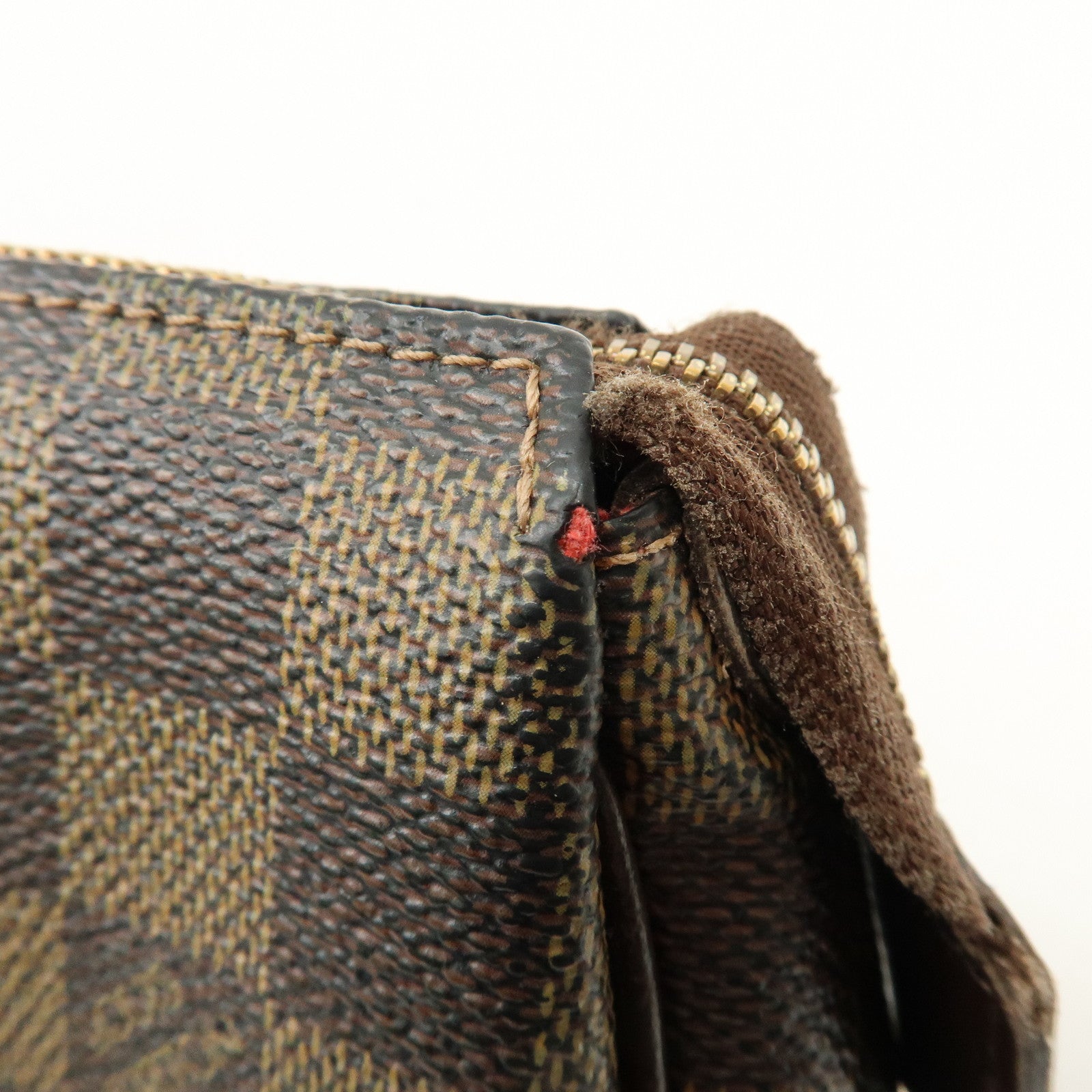 Louis Vuitton Damier Eva 2Way Hand Shoulder Bag Damier Ebene N55213