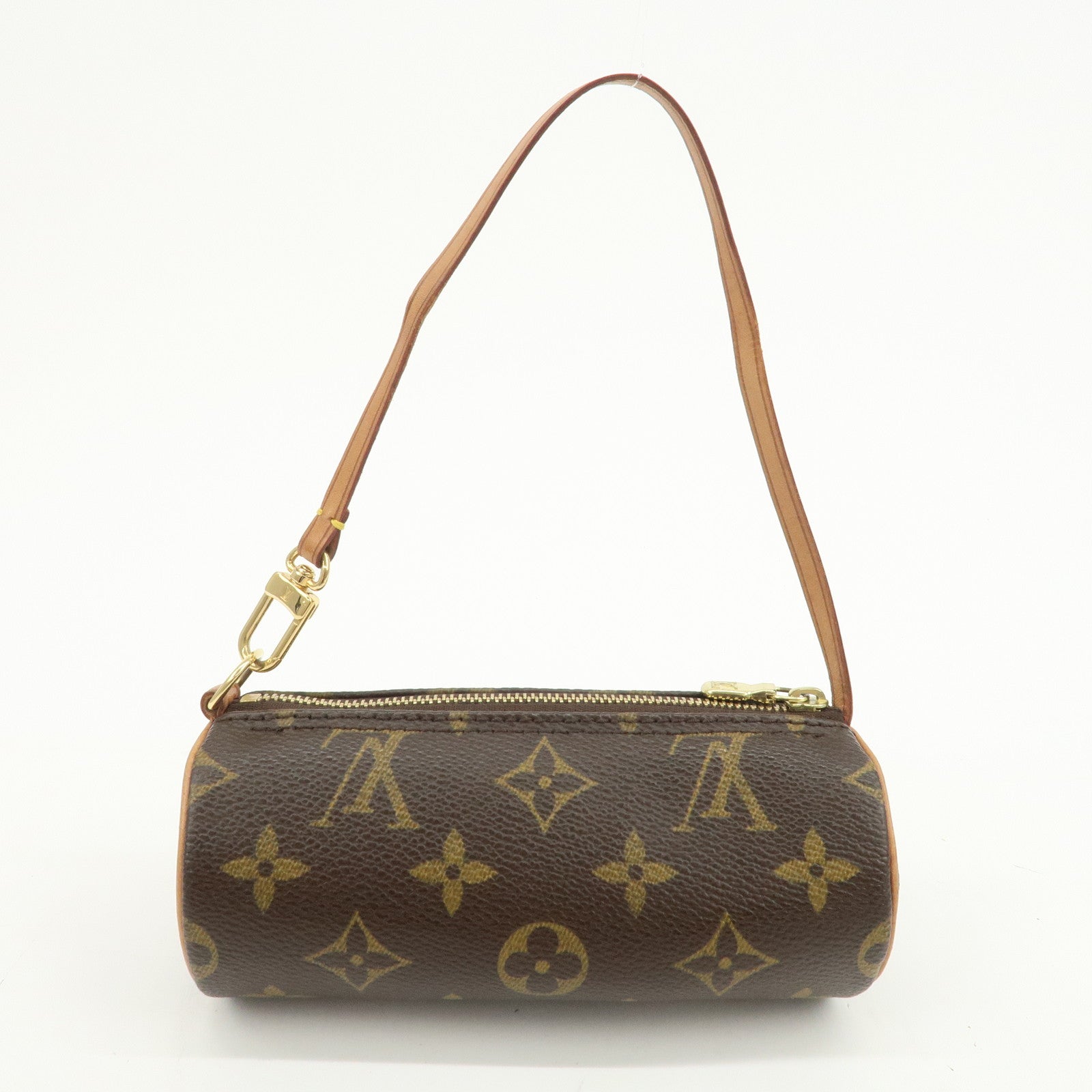 Louis Vuitton Monogram Mini Pouch for Papillon Bag New Style Brown