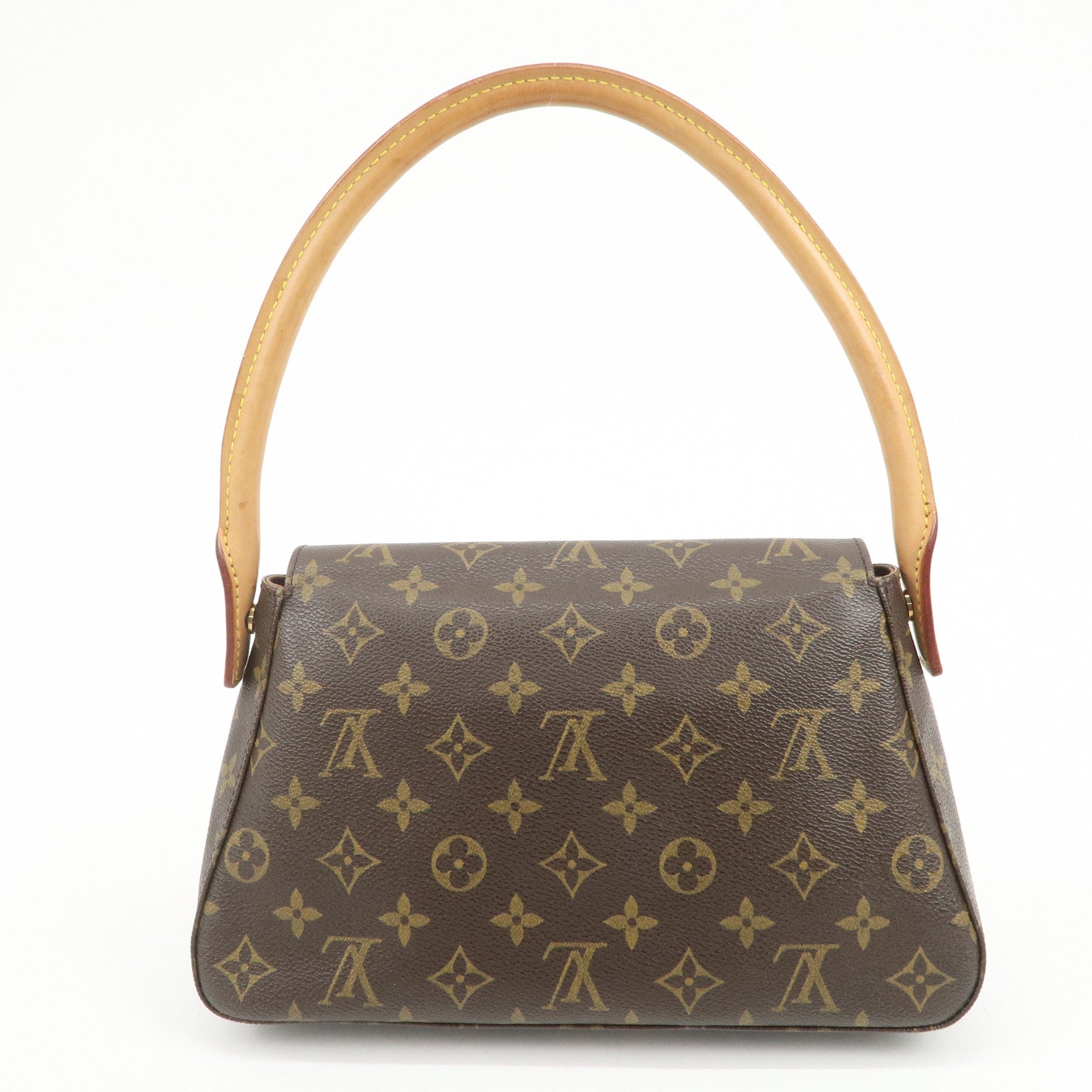Louis Vuitton Monogram Mini Looping Shoulder Bag Brown M51147