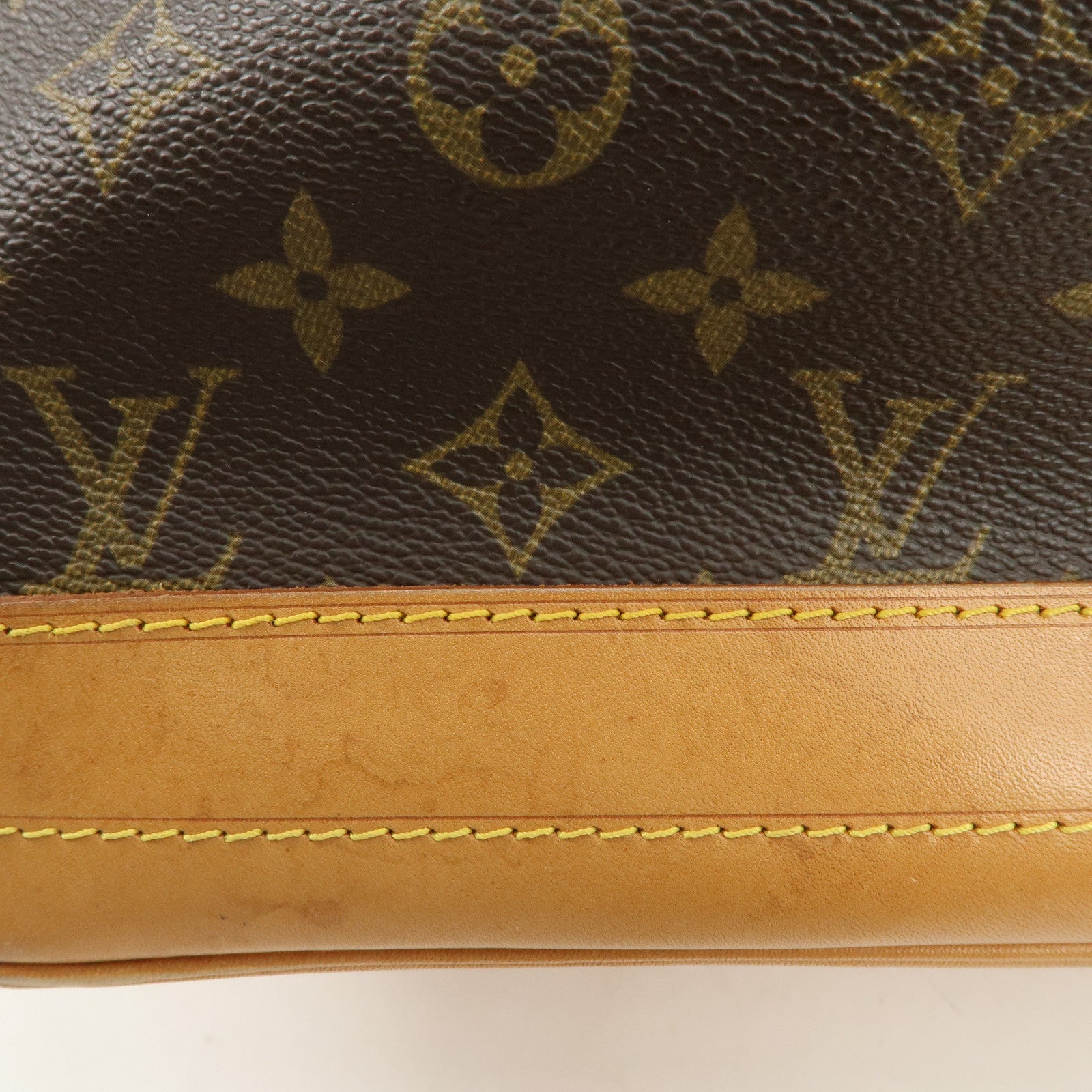 Louis Vuitton Monogram Noe Shoulder Bag Brown M42224