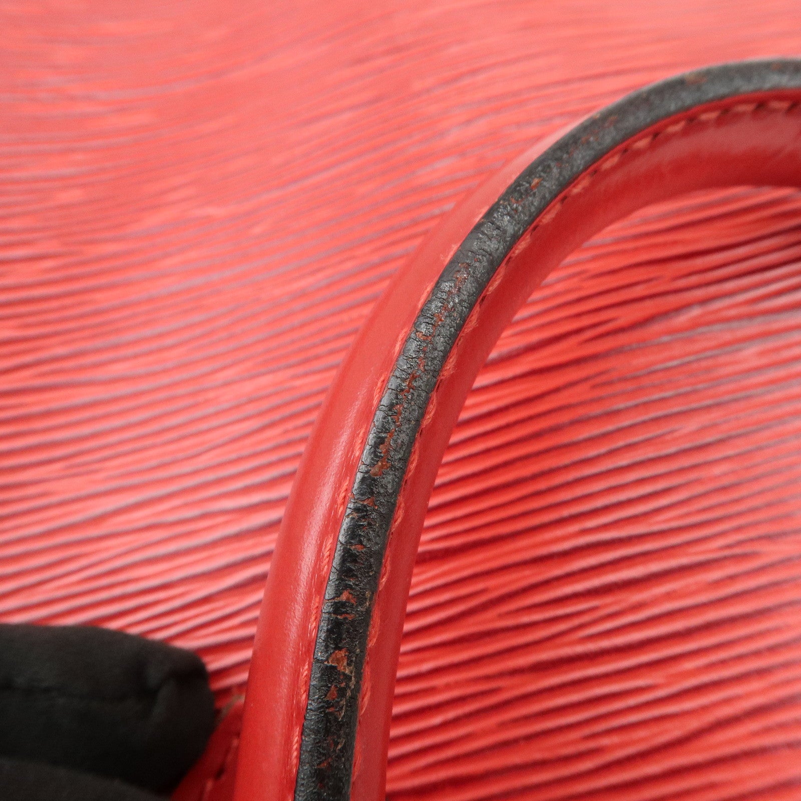 Louis Vuitton Epi Leather Speedy 30 Boston Bag Castilian Red M43007