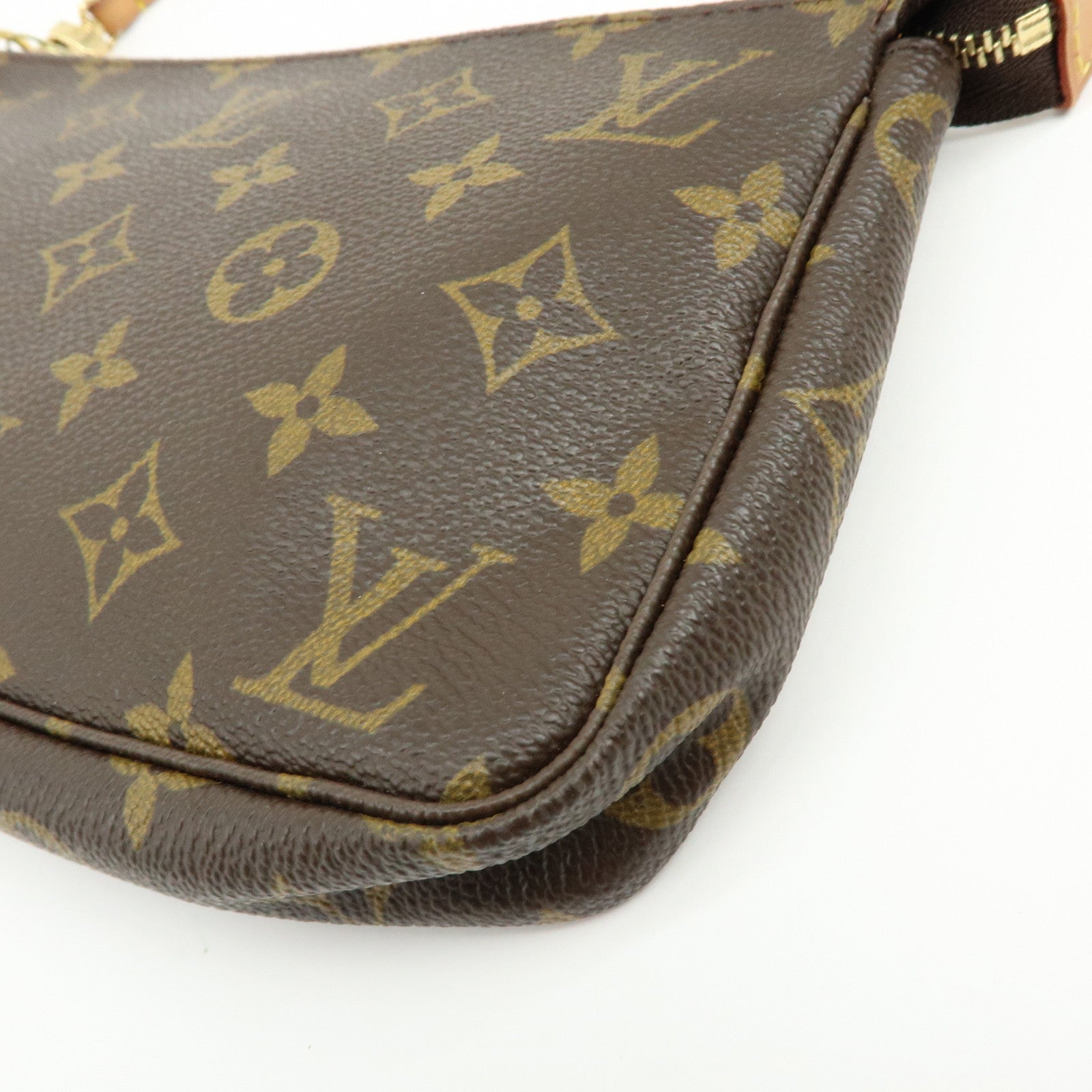 Louis Vuitton Monogram Pochette Accessoires Pouch Hand Bag M51980