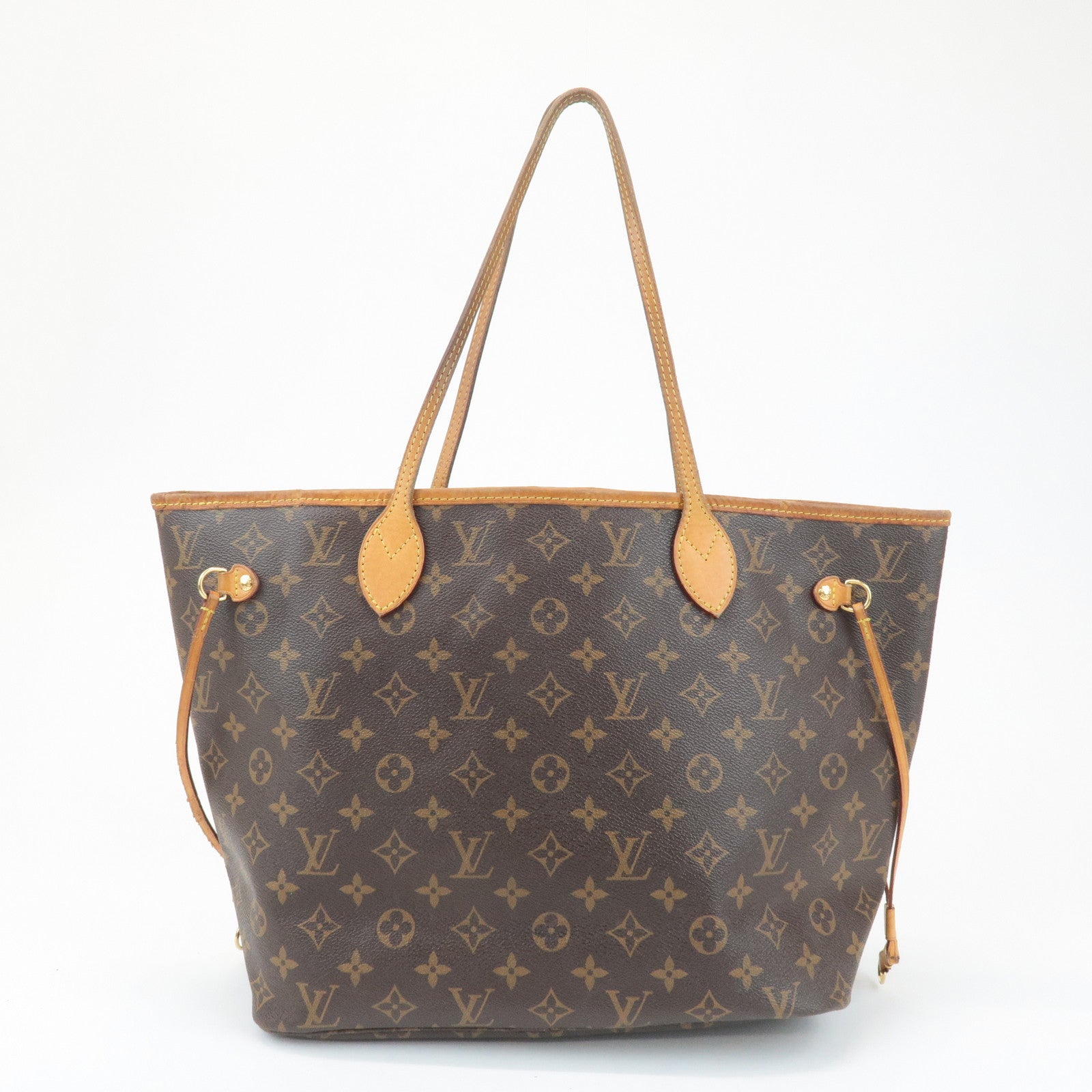 Louis Vuitton Monogram Neverfull MM Tote Bag Fuchisia M40996