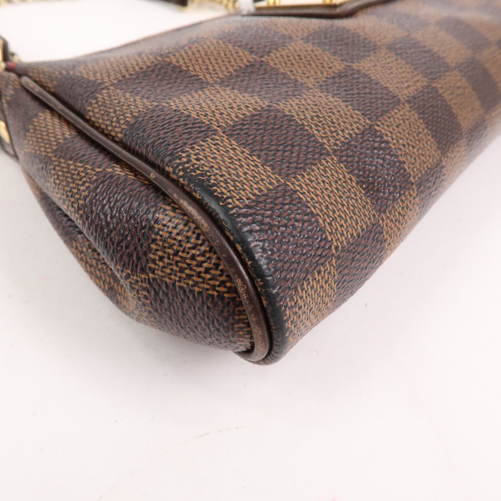 Louis Vuitton Damier Eva 2Way Hand Shoulder Bag Damier Ebene N55213