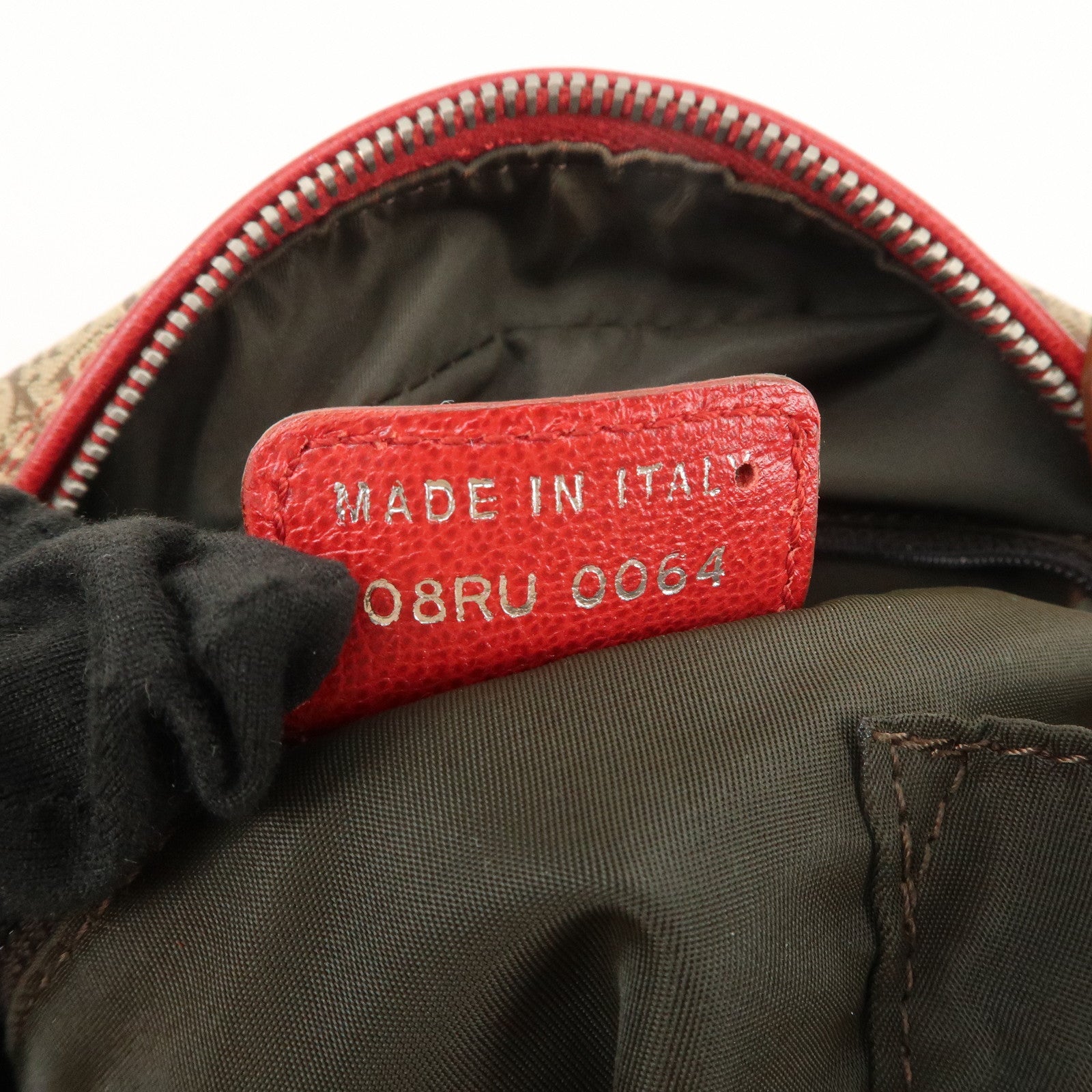 Christian Dior Rasta Trotter Canvas Leather Boston Bag Hand Bag