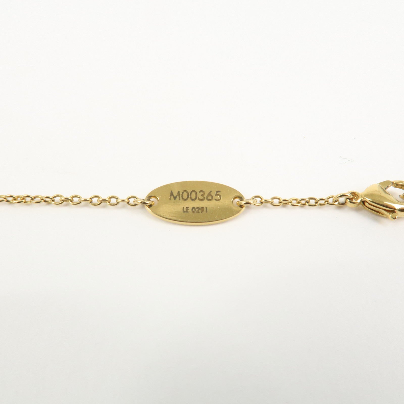 Louis Vuitton Collier Louisette Monogram Flower Necklace M00365