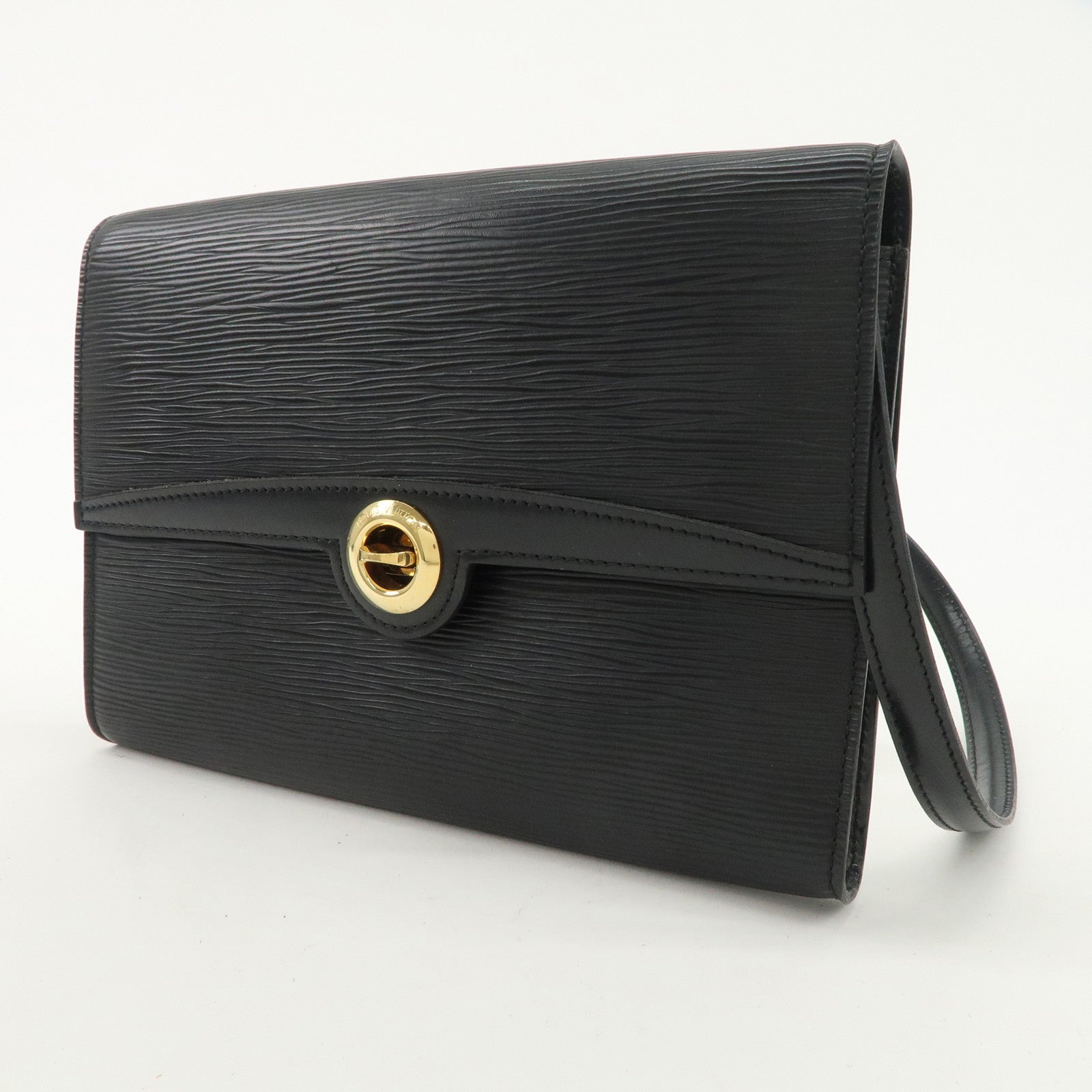 Louis Vuitton Epi Leather Arche Shoulder Crossbody Bag Noir M52572