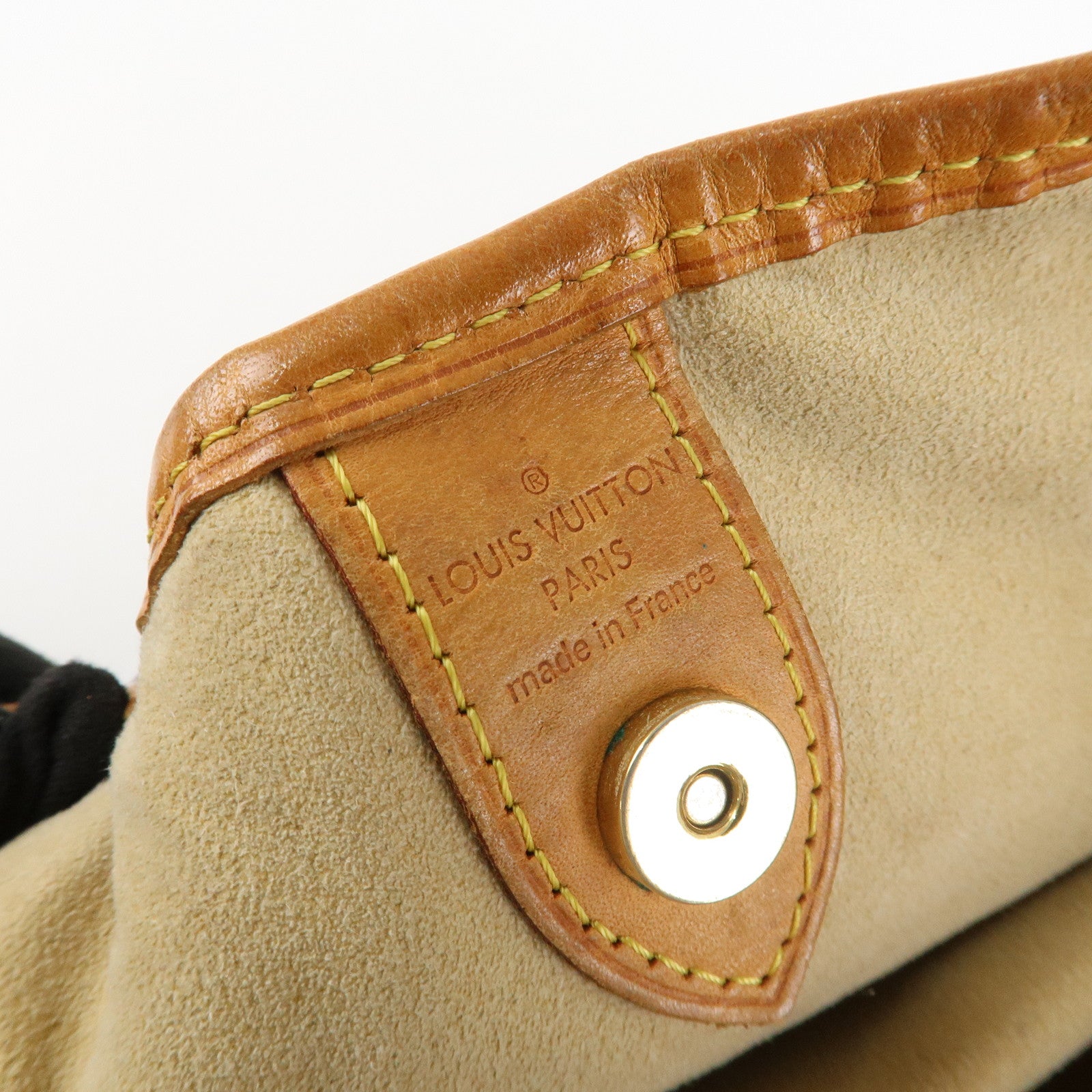 Louis Vuitton Monogram Galliera PM Shoulder Bag Brown M56382 Used