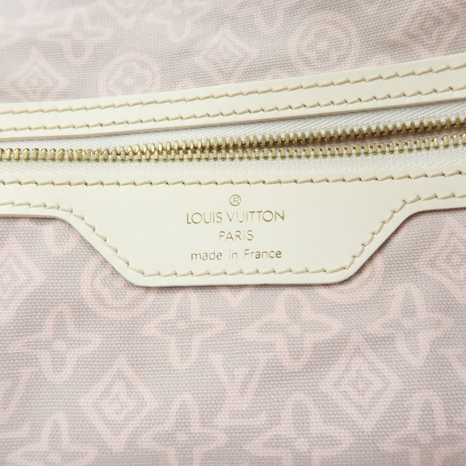 Louis Vuitton Cruise Line Tahitienne PM Canvas Tote Bag M95672