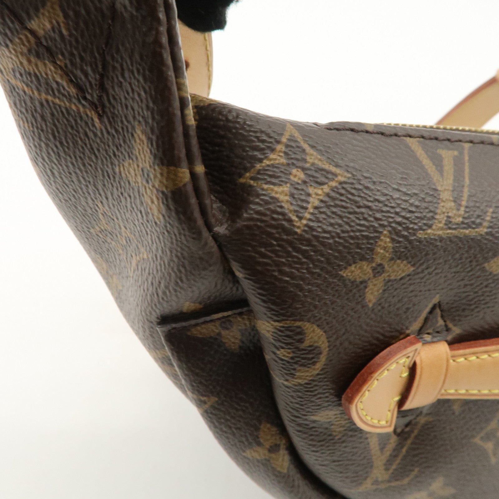 Louis Vuitton Monogram Bumbag Crossbody Bag Brown M43644 Used