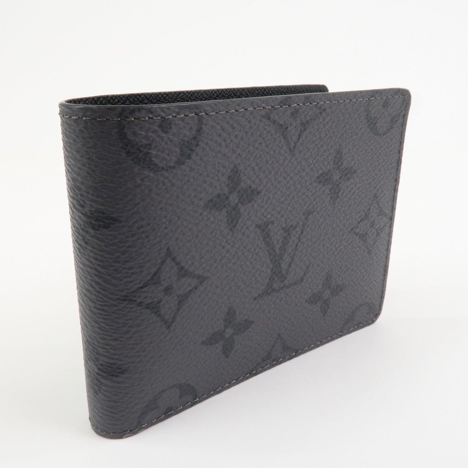 Louis Vuitton Monogram Eclips Portefeuille Slender Wallet M80906