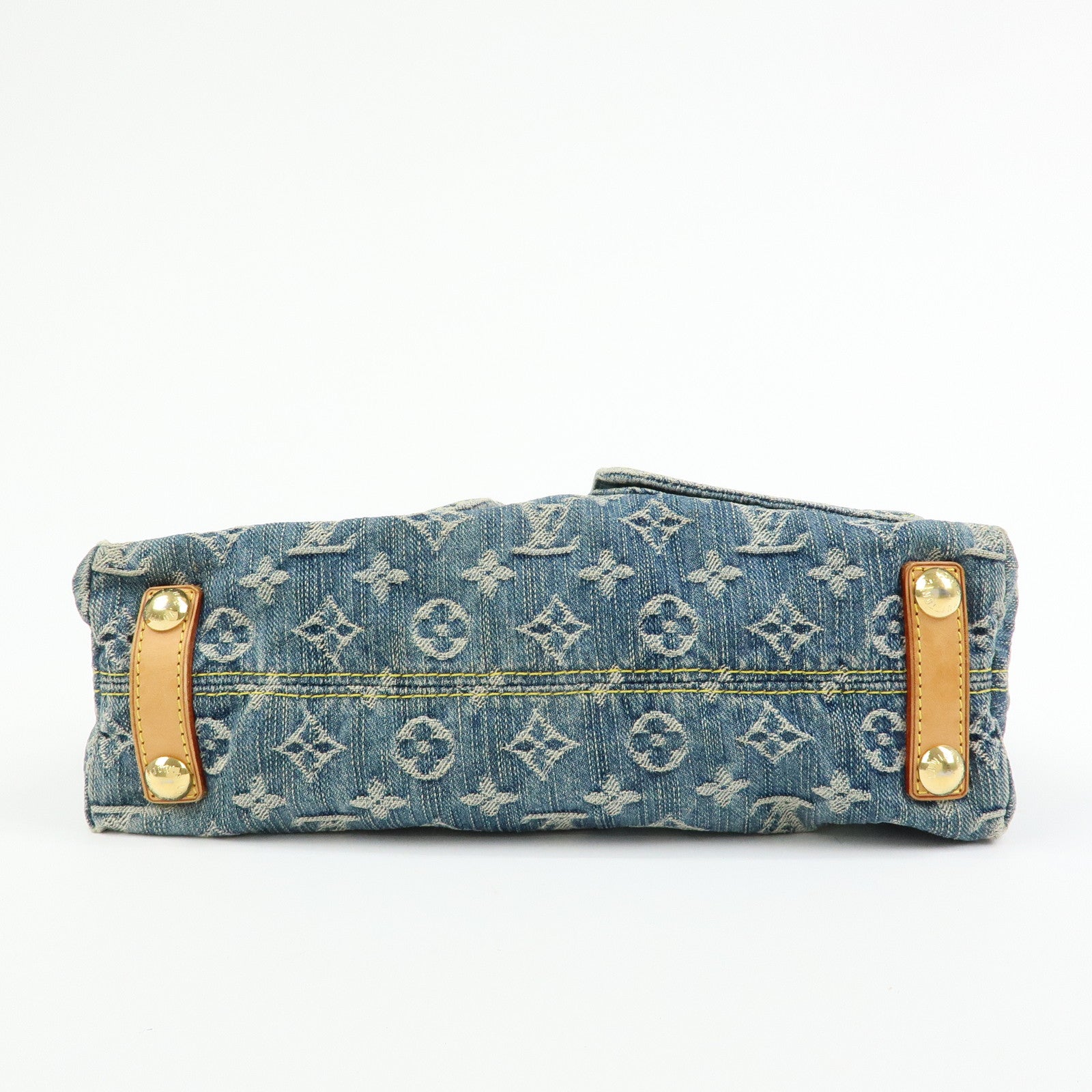Louis Vuitton Monogram Denim Baggy PM 2Way Bag Shoulder Bag M95049