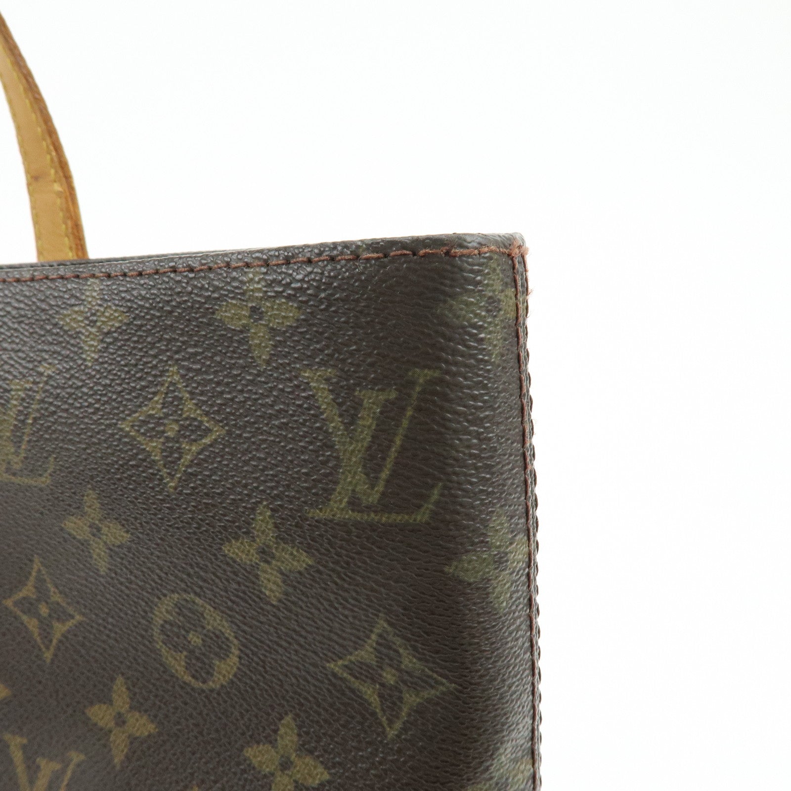 Louis Vuitton Monogram Luco Tote Bag Shoulder Bag Brown M51155