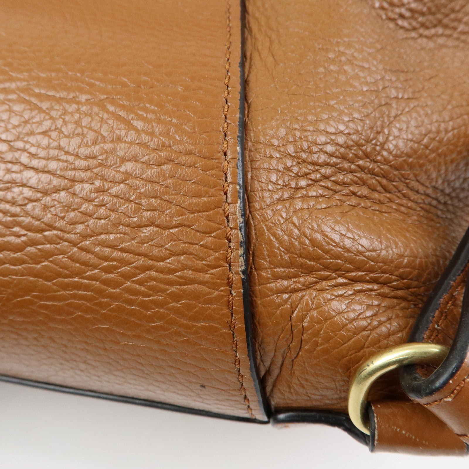 Chloe See By Chloe Leather Backpack Rucksack Camel