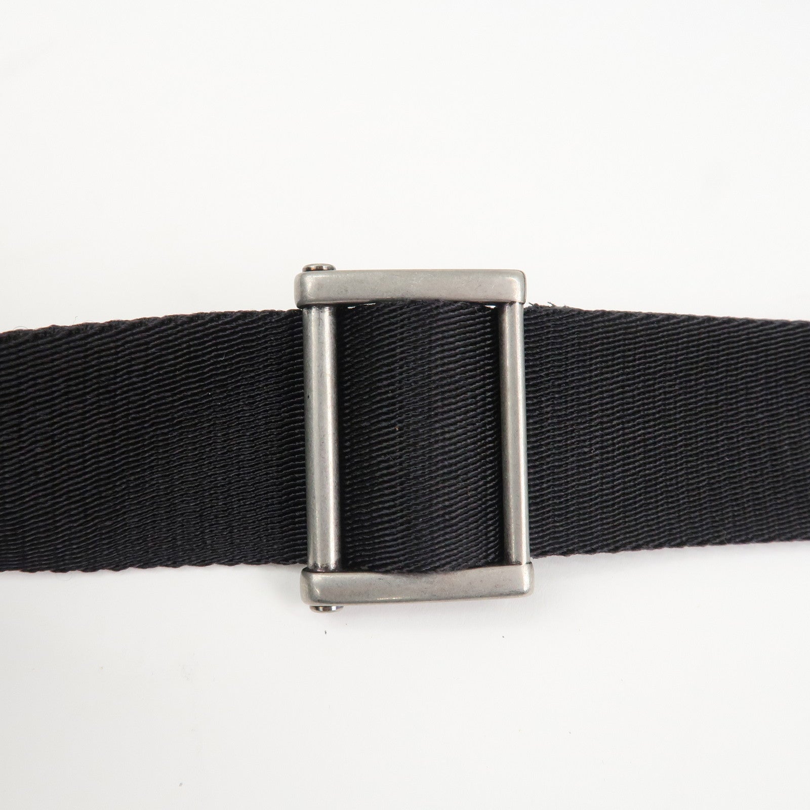 GUCCI Sherry Canvas Leather Shoulder Bag Crossbody Bag Black 631195