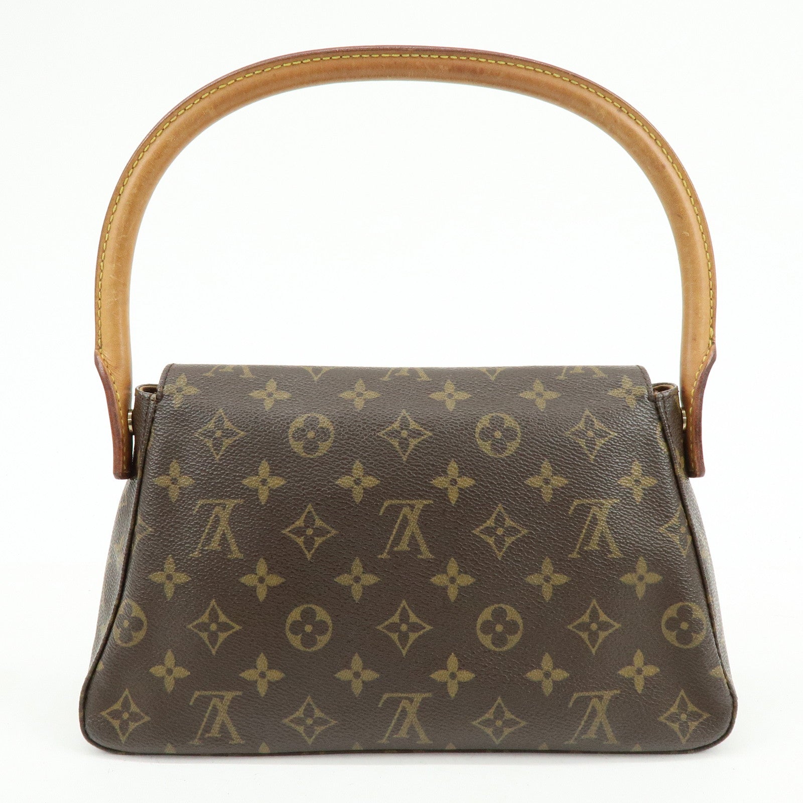 Louis Vuitton Monogram Mini Looping Shoulder Bag Brown M51147