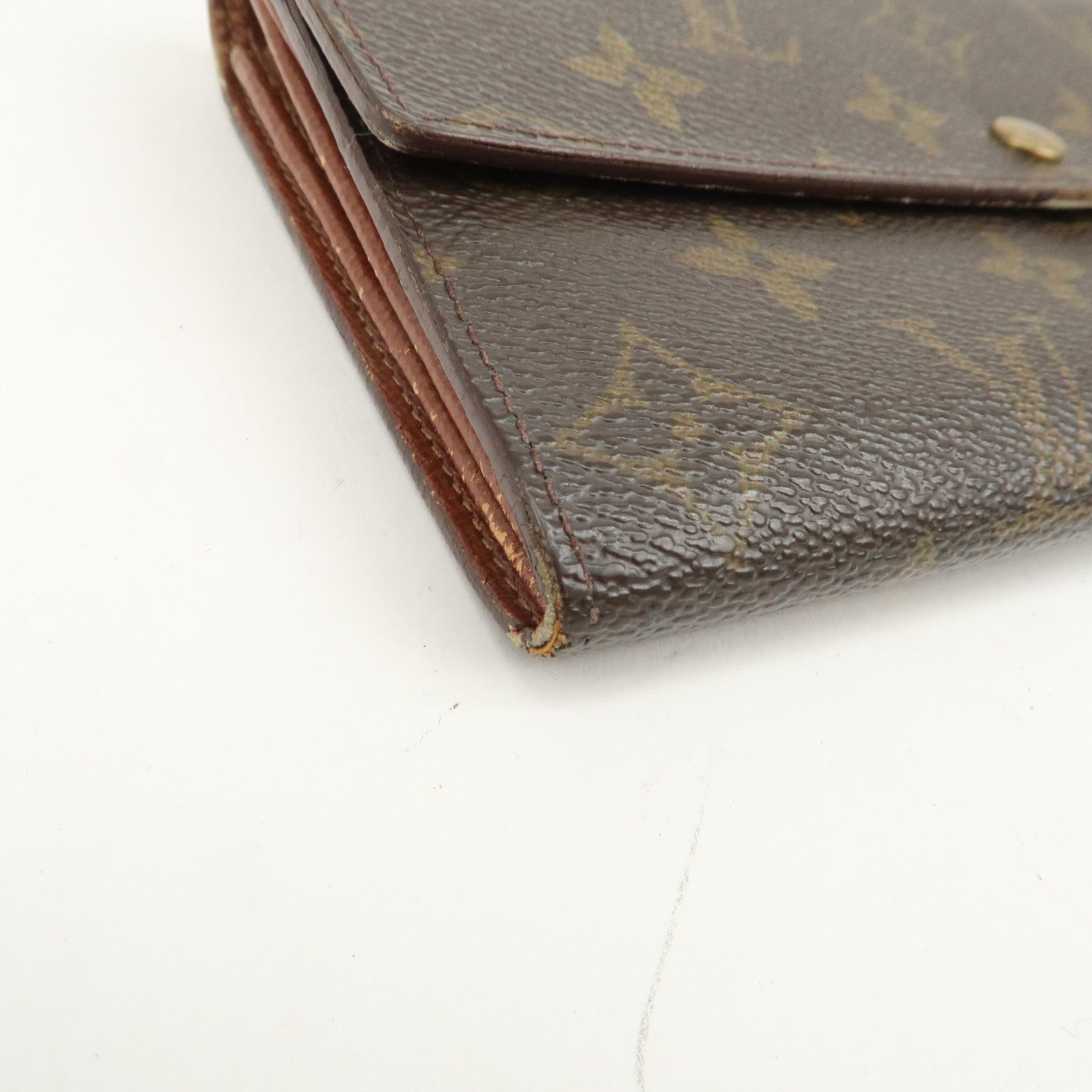 Louis Vuitton Monogram Epi Leather Set of 3 Long Wallet Brown Black