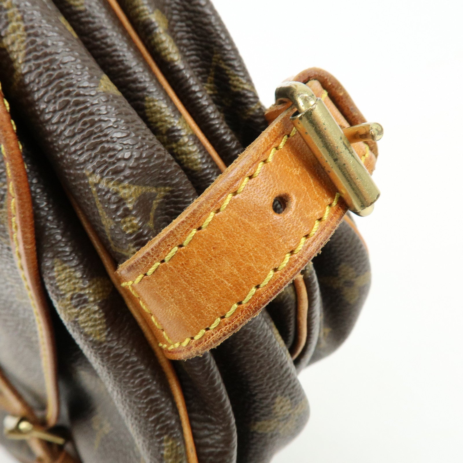 Louis Vuitton Monogram Saumur 30 Canvas Shoulder Bag Brown M42256
