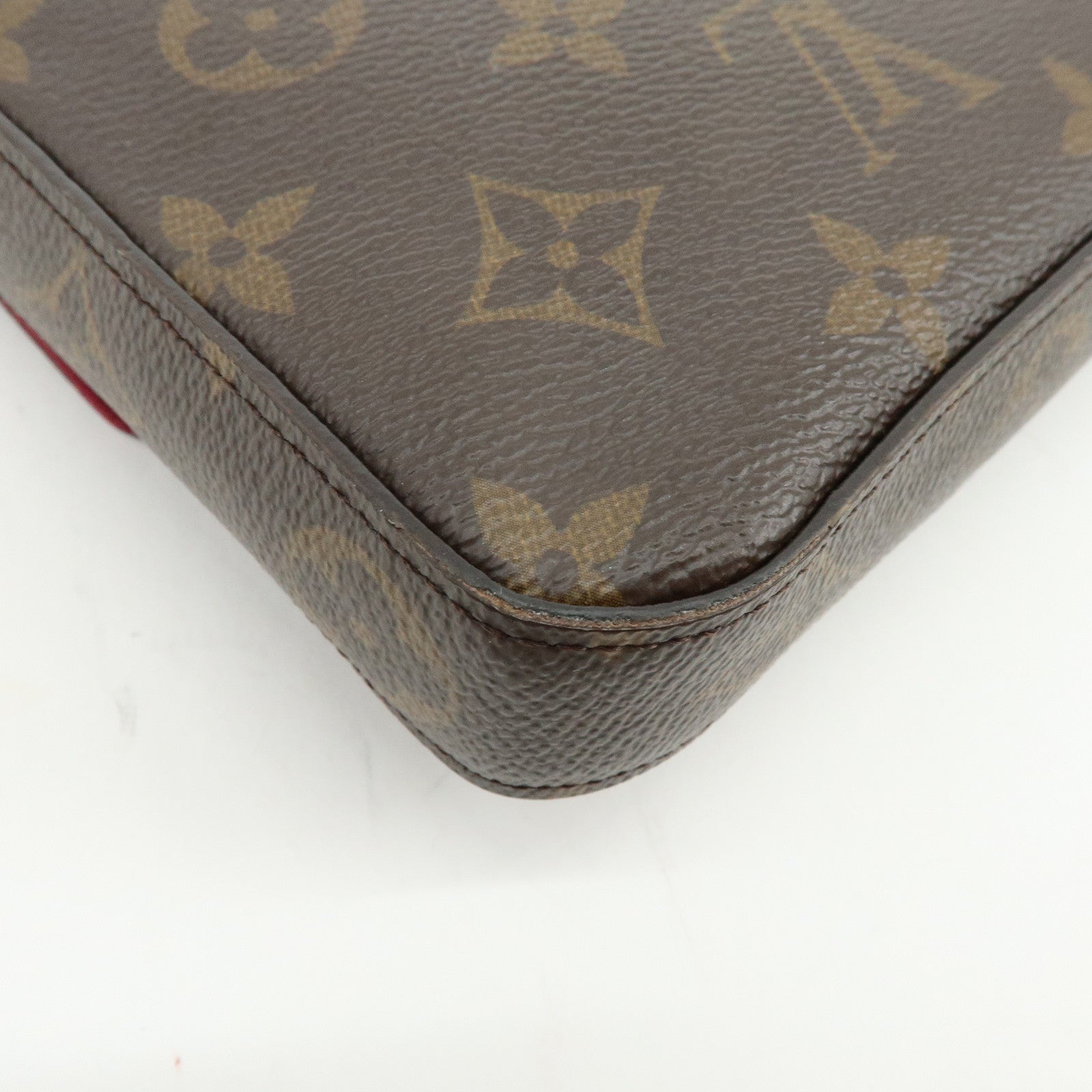 Louis Vuitton Monogram Pochette Felicie Shoulder Bag Brown M61276