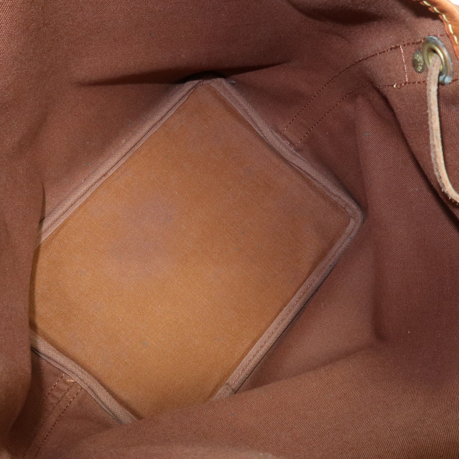 Louis Vuitton Monogram Petit Noe Shoulder Bag Brown M42226