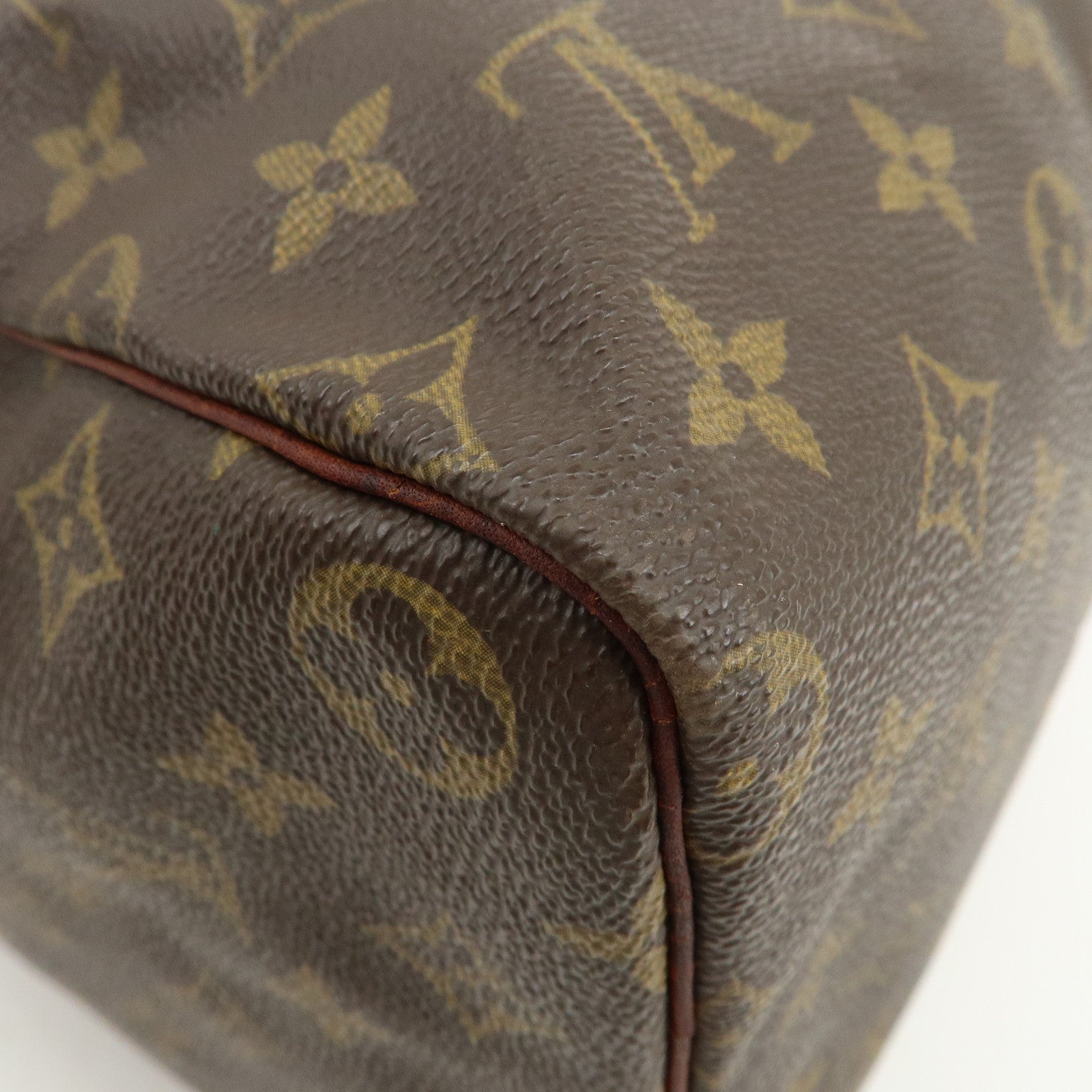Louis Vuitton Monogram Speedy 40 Hand Bag Boston Bag Brown M41522
