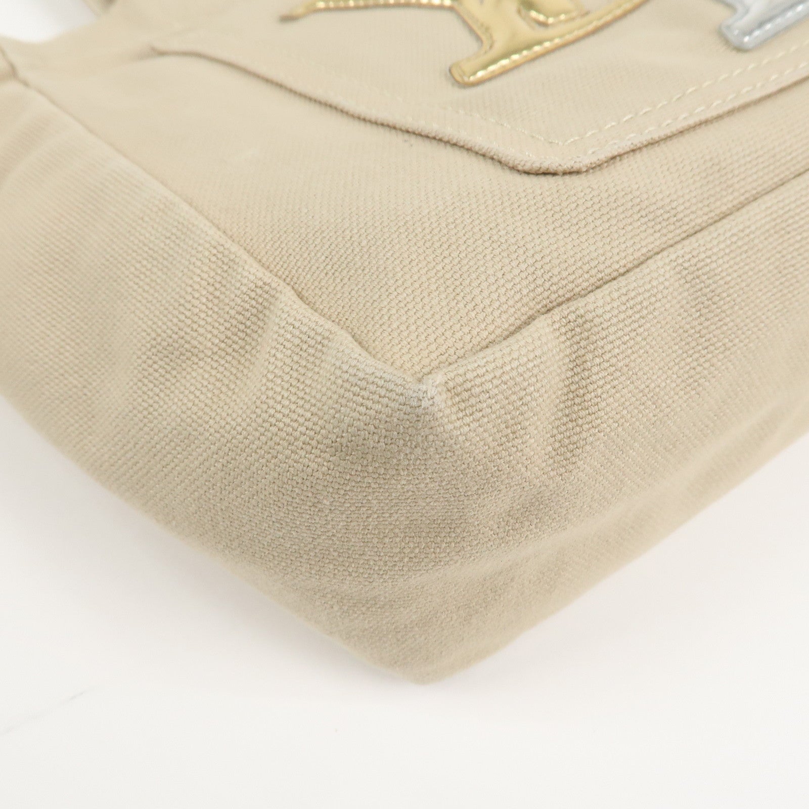 Louis Vuitton Canvas That's Love Tote Bag Hand Bag Ivory M95468 Used