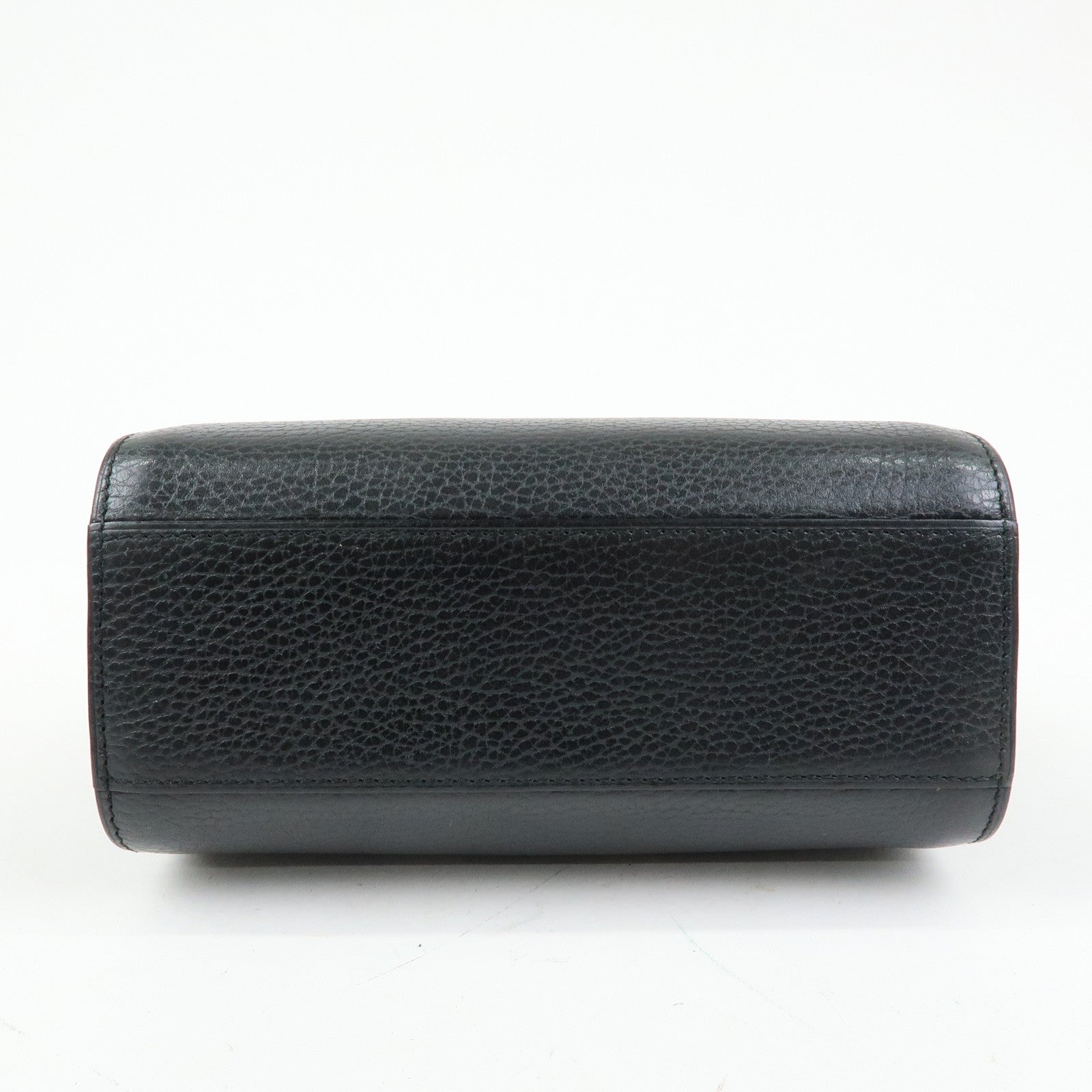 Cartier Must de Cartier Leather 2Way Bag Shoulder Hand Bag Black