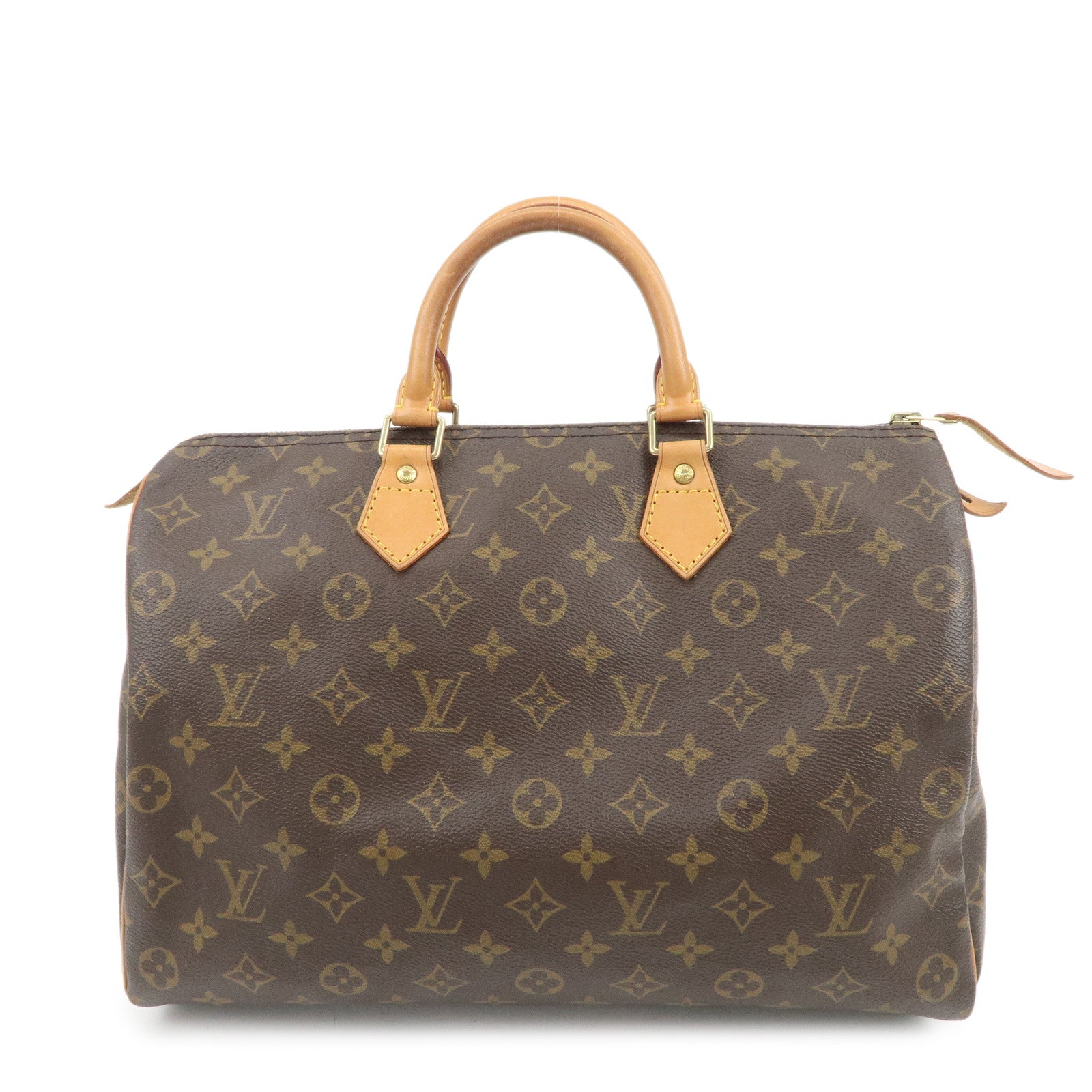Louis Vuitton Monogram Speedy 35 Boston Bag Hand Bag M41524