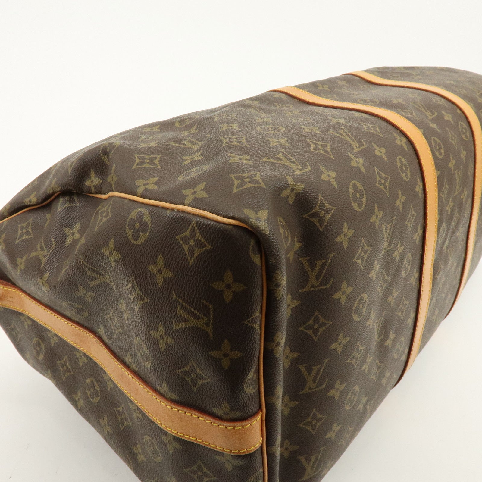 Louis Vuitton Monogram Keep All Bandouliere 60 Boston Bag M41412