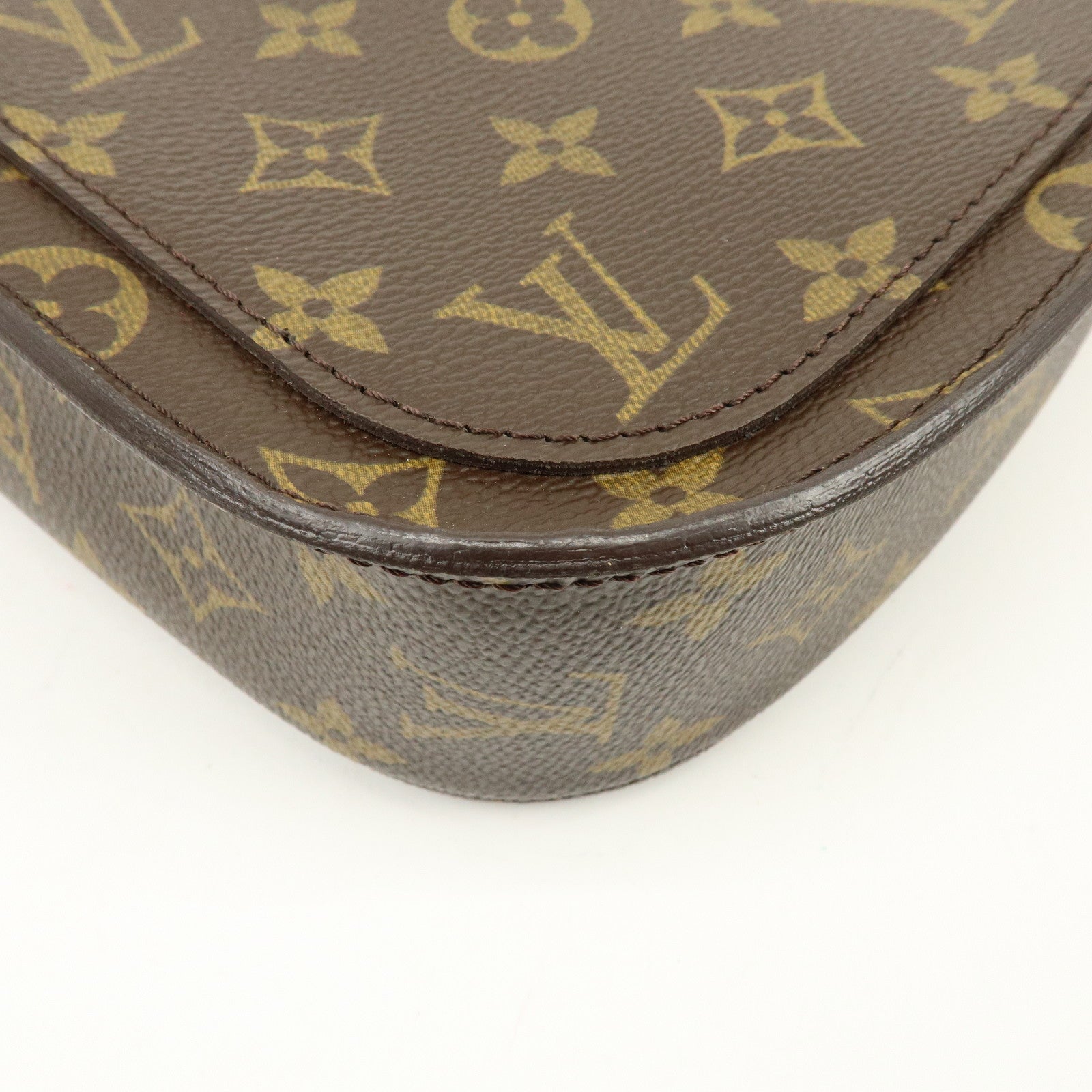 Louis Vuitton Monogram Saint Cloud GM Shoulder Bag Brown M51242