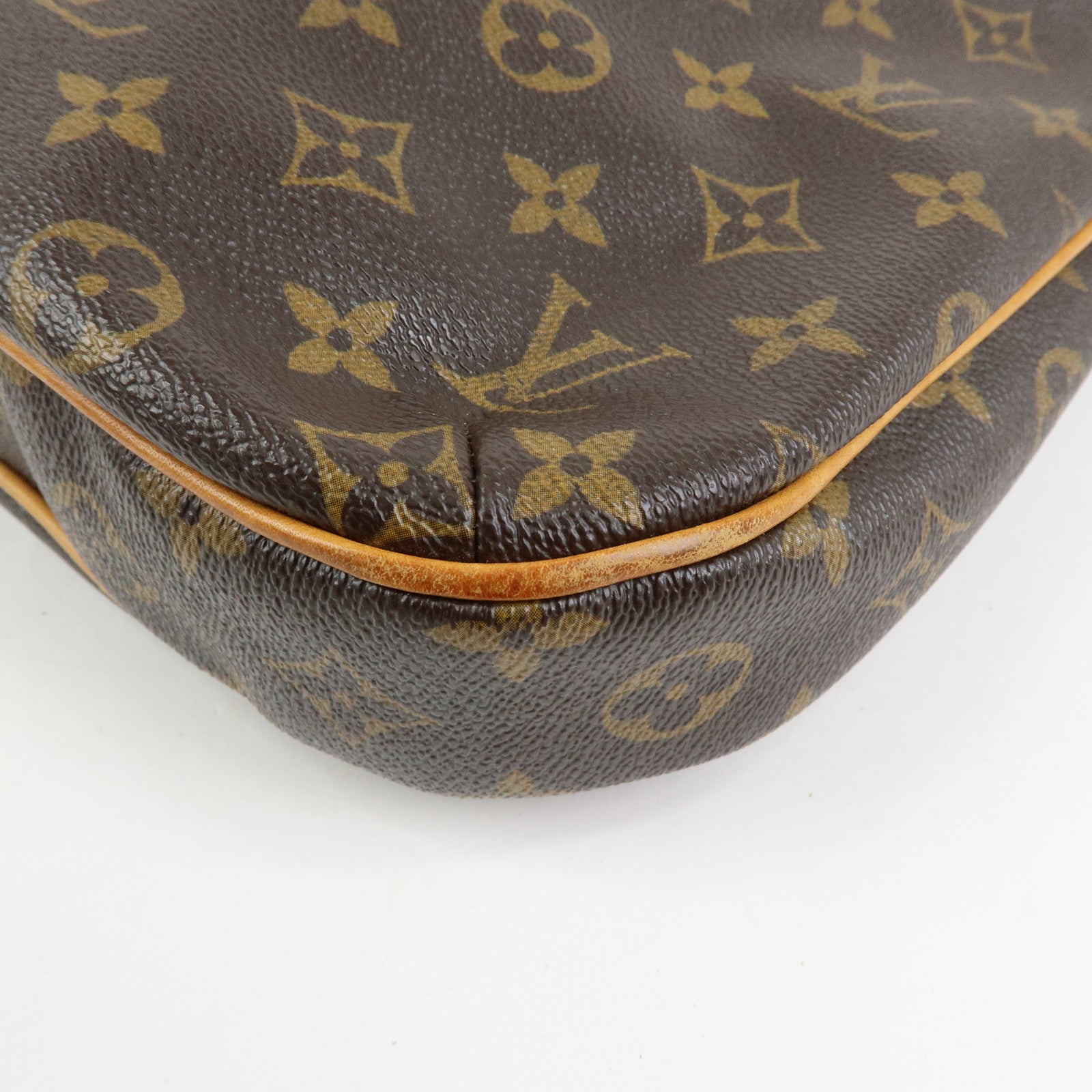 Louis Vuitton Monogram Odeon PM Shoulder Bag Brown M56390