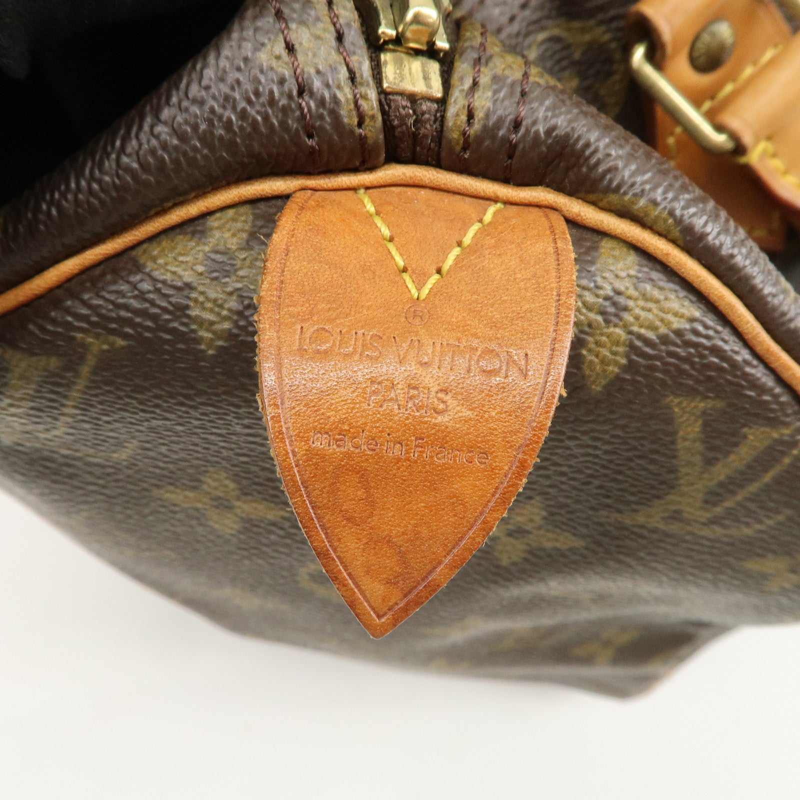 Louis Vuitton Monogram Speedy 30 Boston Bag Hand Bag Brown M41526