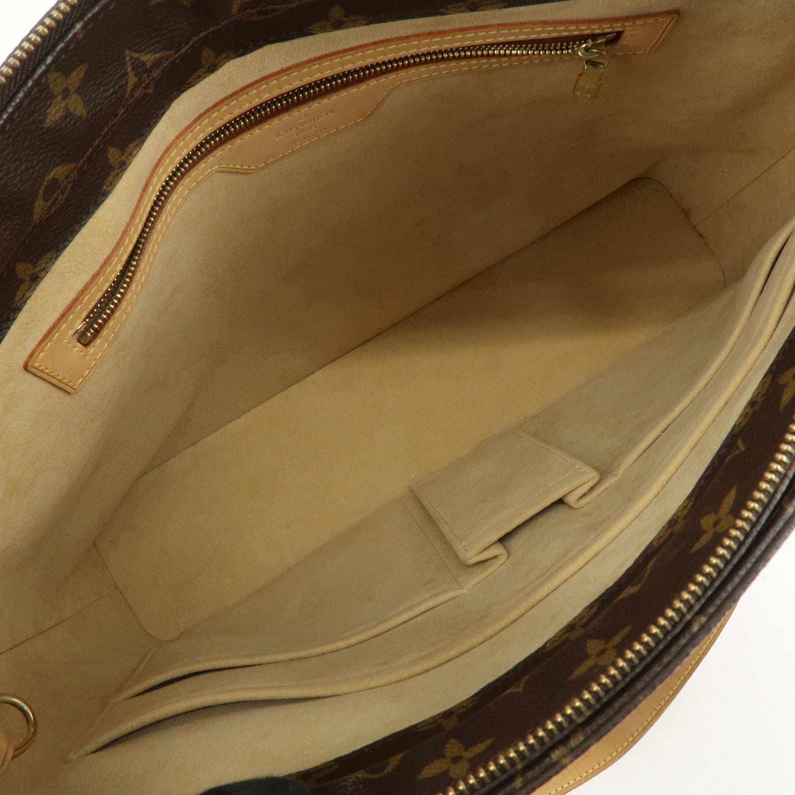 Louis Vuitton Monogram Luco Tote Bag Shoulder Bag Brown M51155