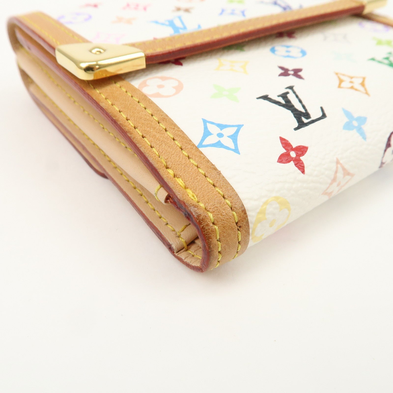 Louis Vuitton Multicolor Porte Monnaie Billets Carte Credit M92983