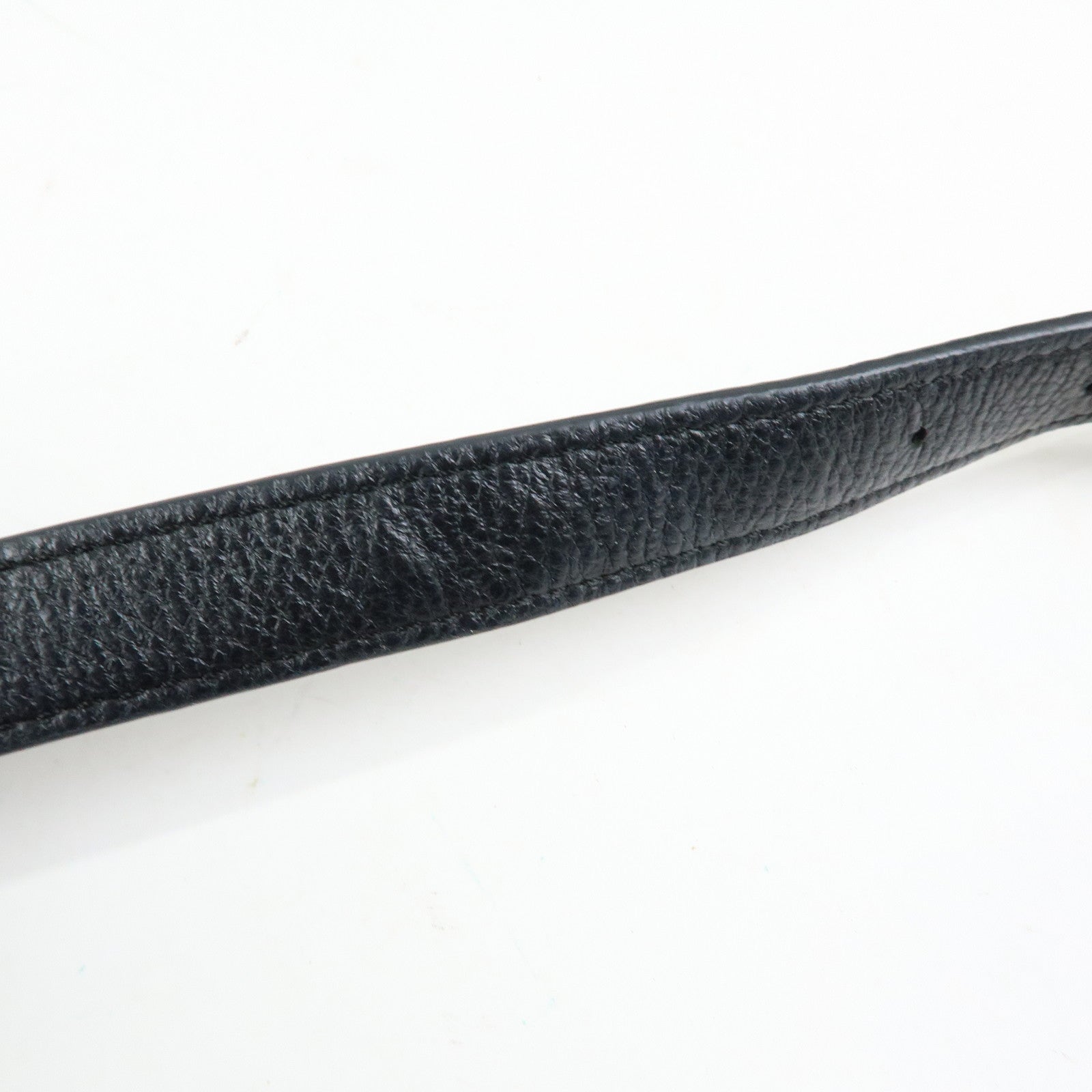 TORY BURCH Double T Leather 2Way Bag Shoulder Hand Bag Black