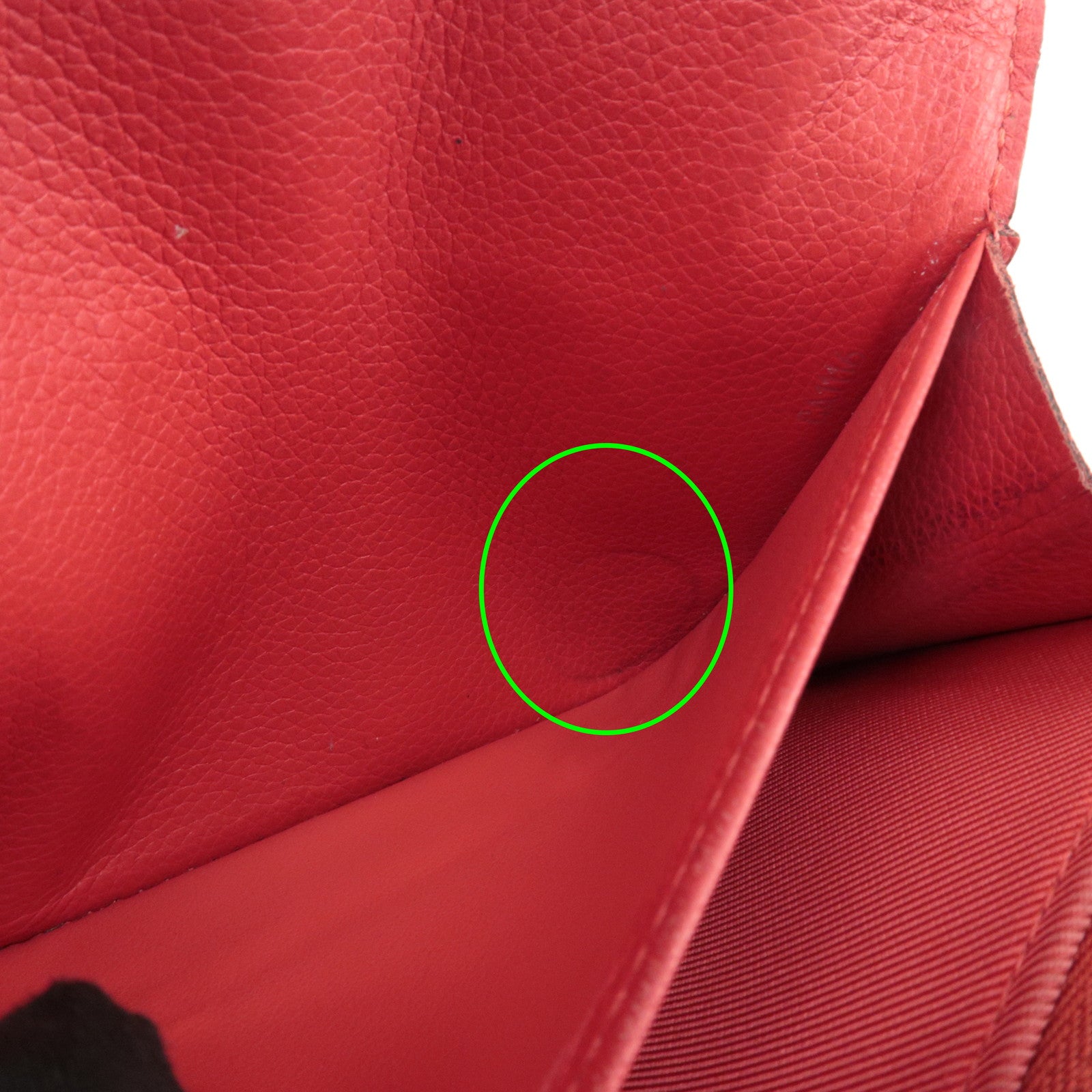 Louis Vuitton Portefeuille Rock Me 2 Long Flap Wallet Ruby M62326 Used