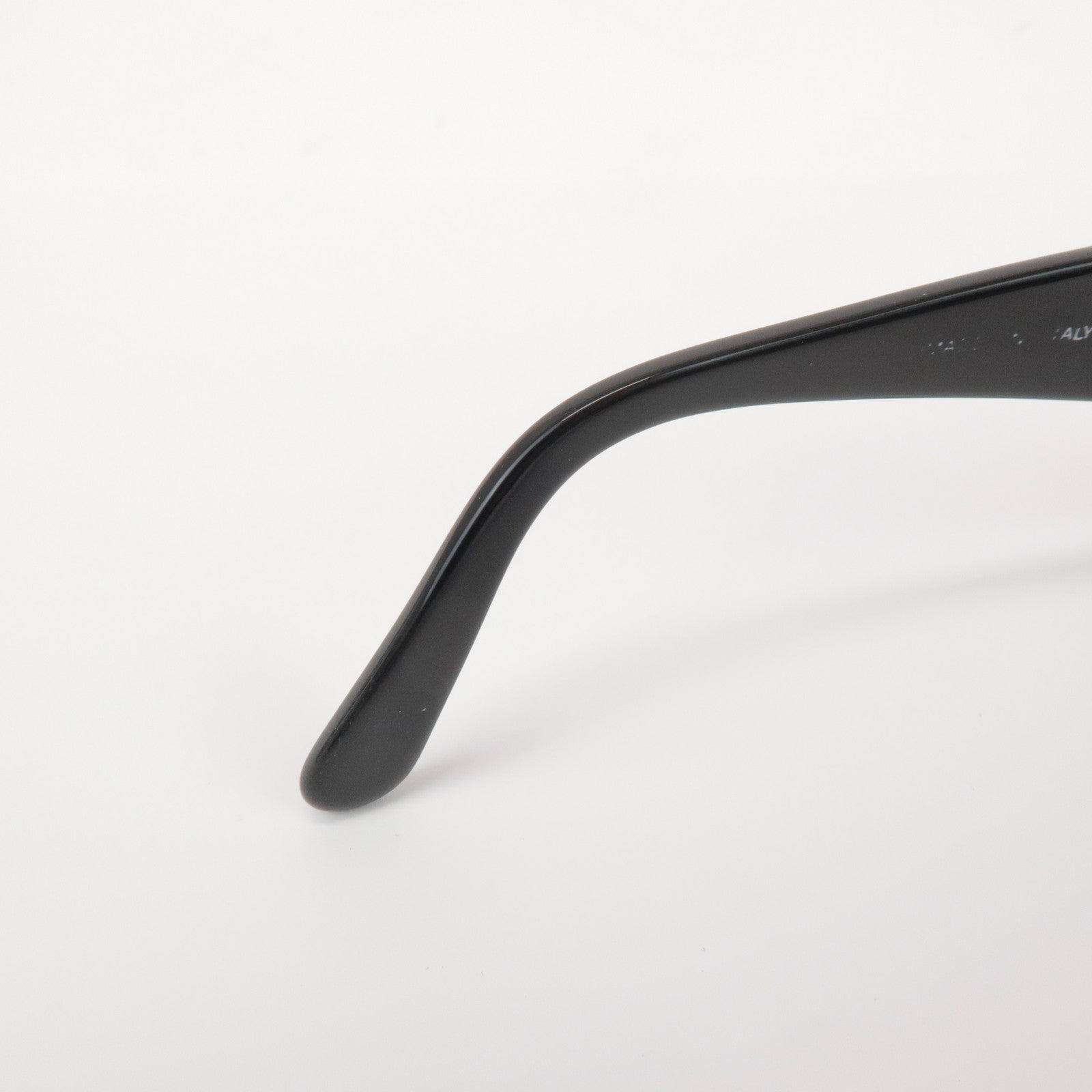 CHANEL COCO Mark Plastic Sunglasses Black Gold 02461 94305
