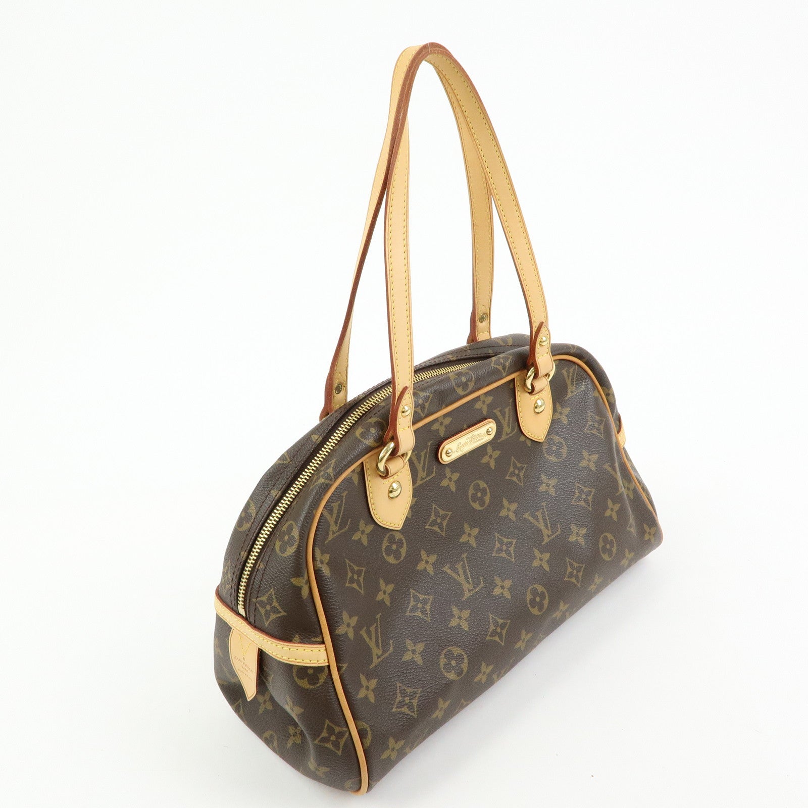 Louis Vuitton Monogram Montorgueil PM Shoulder Bag Brown M95565